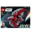 lego lego star wars la navette t-6 d’ahsoka tano 75362, vaisseau lance-tenons, 4 personnages