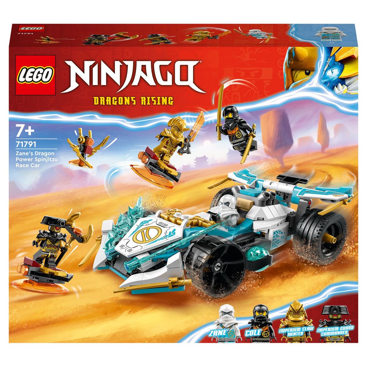 LEGO NINJAGO 71791 - La Voiture de Course Spinjitzu : le Pouvoir