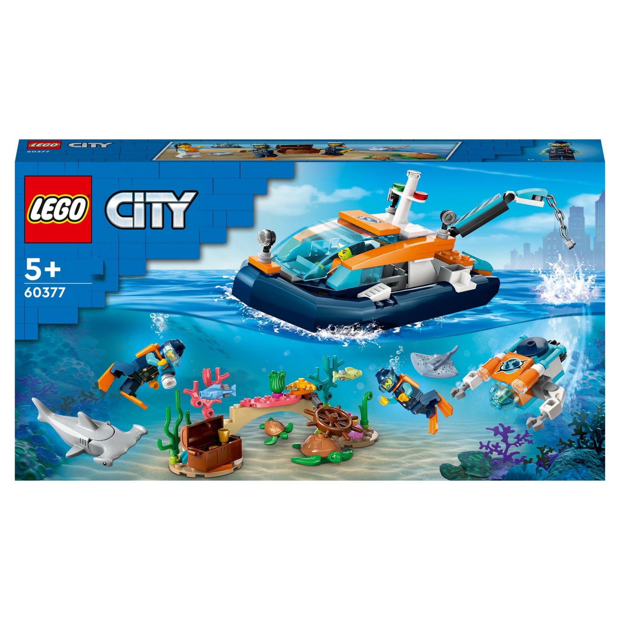 City Exploration - Bateau plongée Explorateur Arctique - LEGO