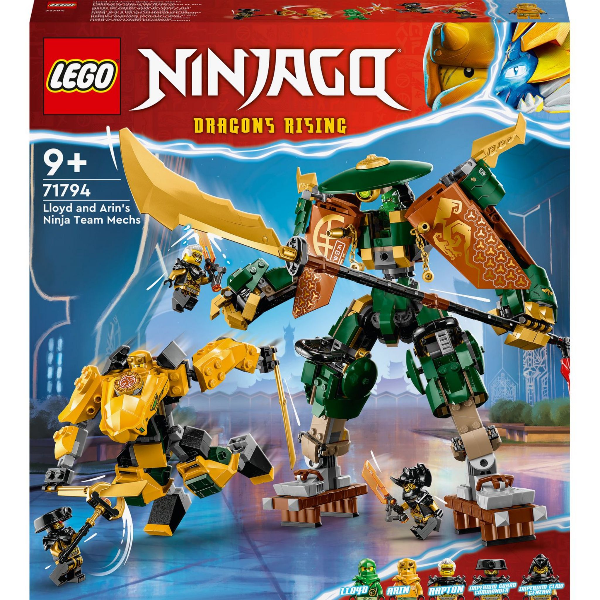 LEGO Ninjago 71806 pas cher, Le robot élémentaire de la terre de Cole