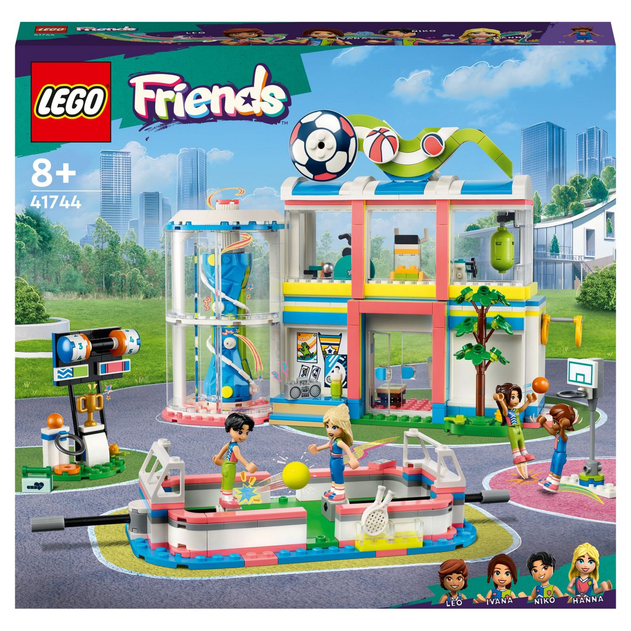 LEGO Friends 41728 Le snack du centre ville, Jouet Enfants 6 Ans,  Mini-Poupées Liane, Aliya pas cher 