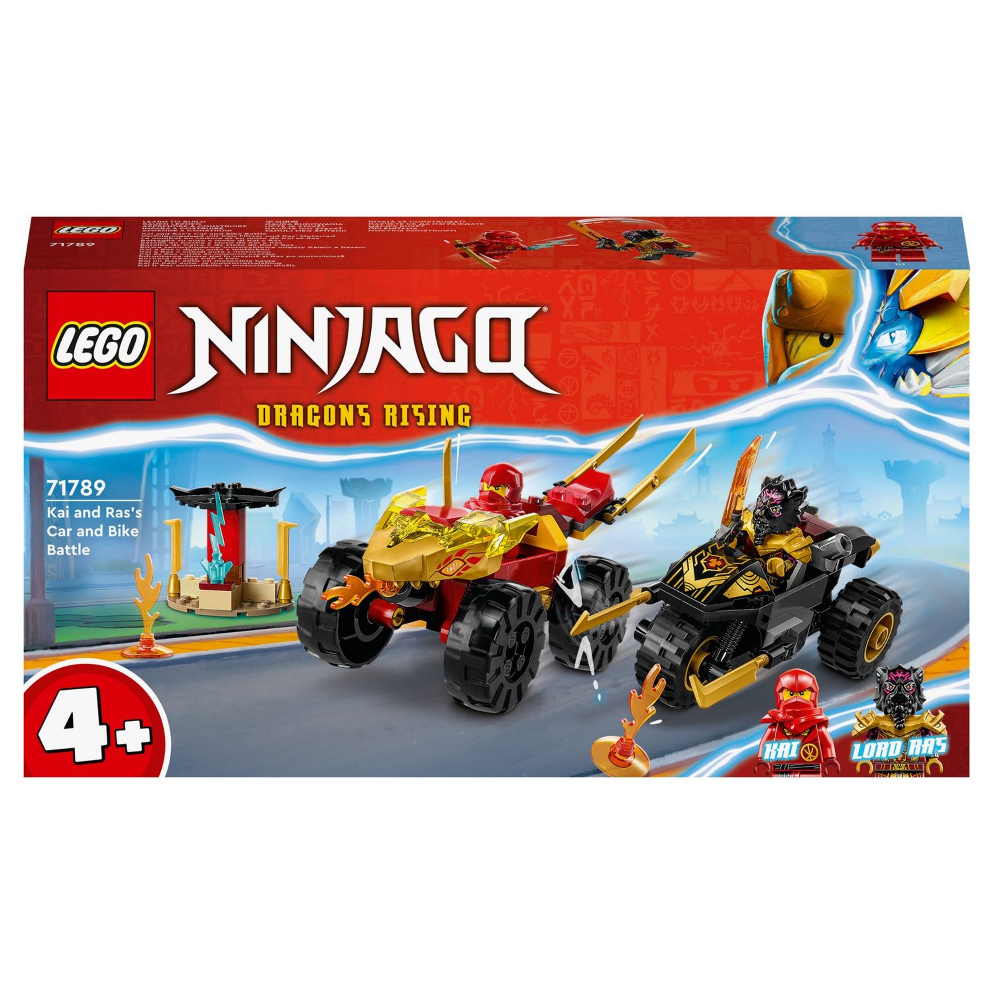 LEGO Ninjago 71787 pas cher, La boîte de briques créatives ninja