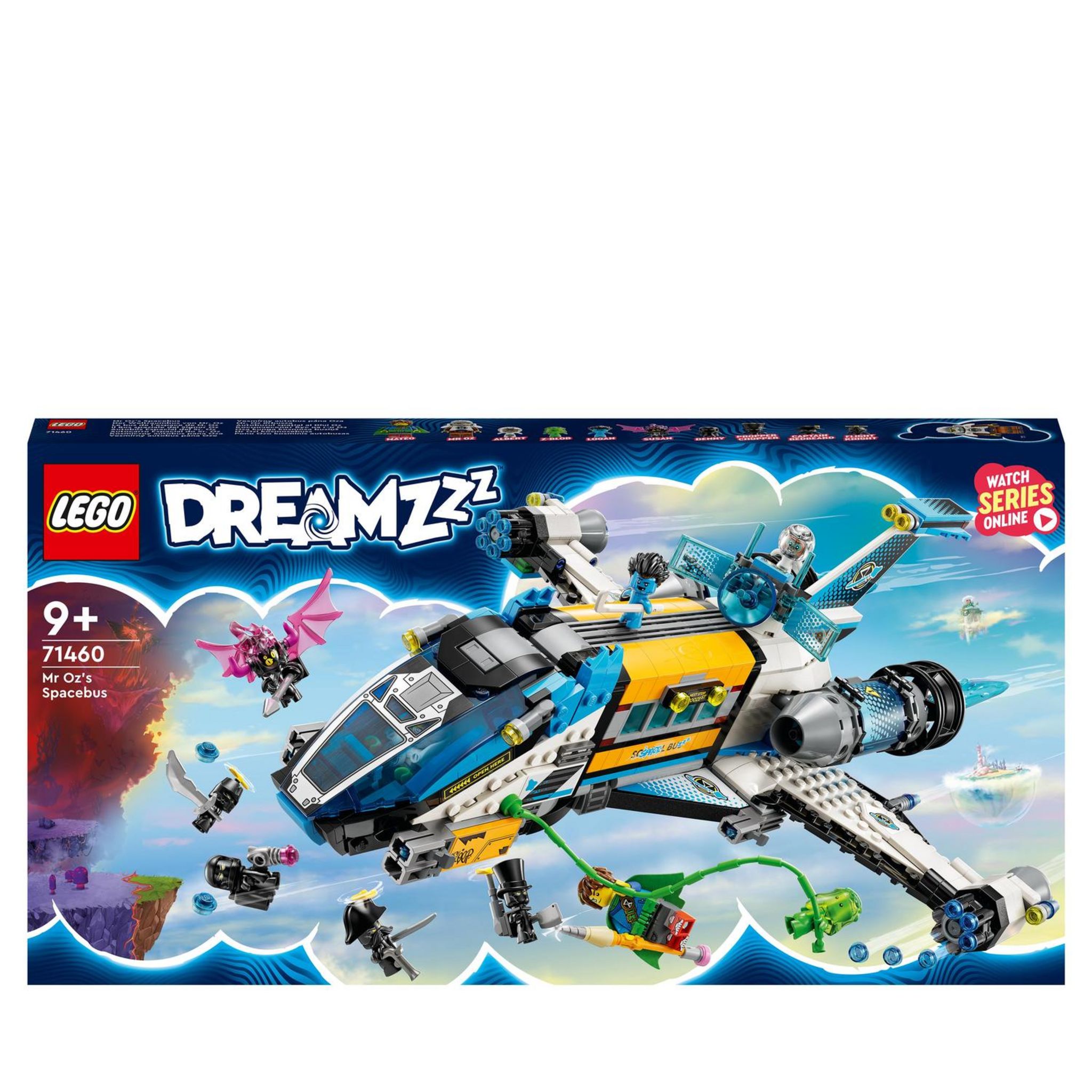 Lego dreamzzz 71469 le vaisseau requin des cauchemars, construire