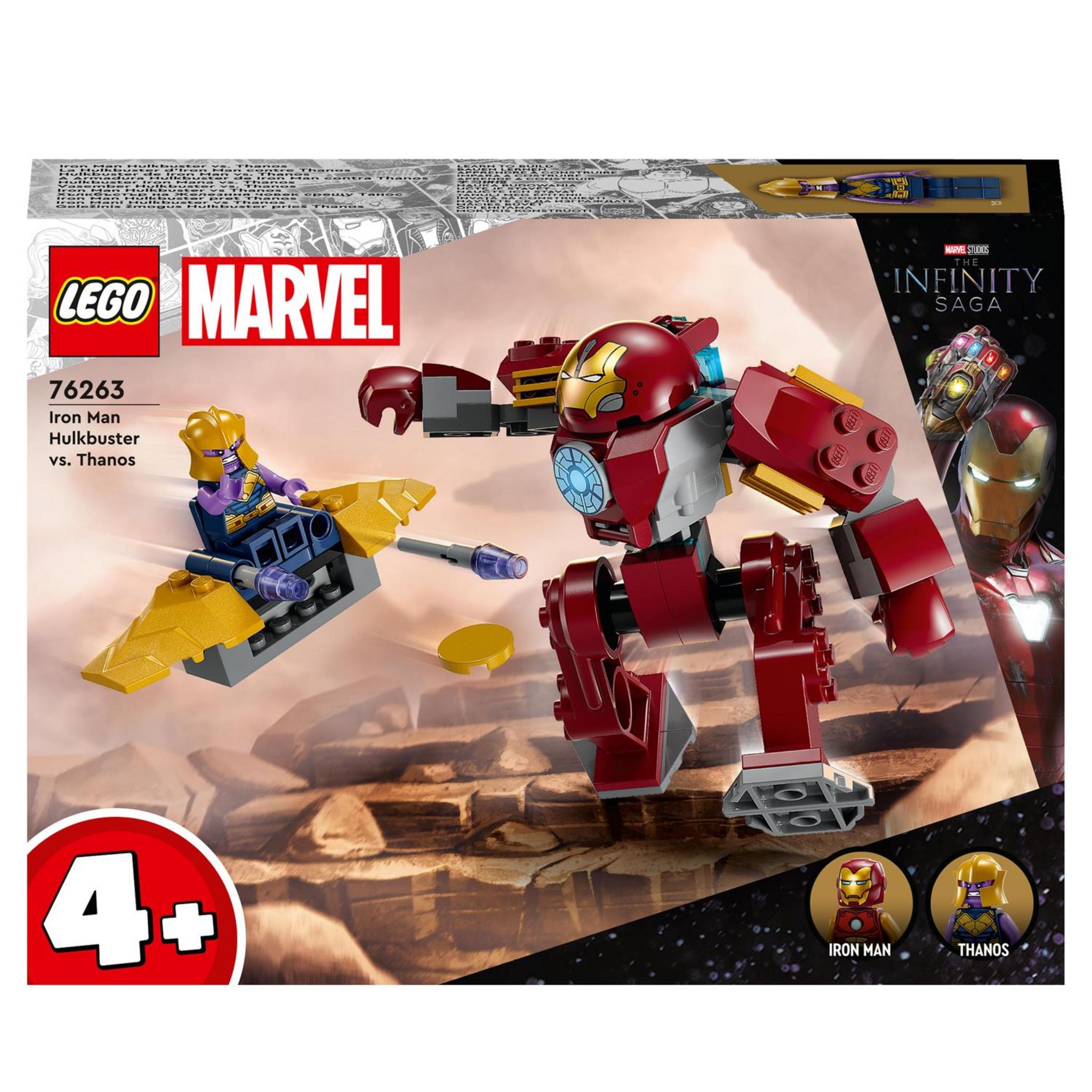 LEGO® 76280 - Spider-Man contre l'Homme-Sable : la bataille finale - LEGO®  Marvel - Jeux de construction