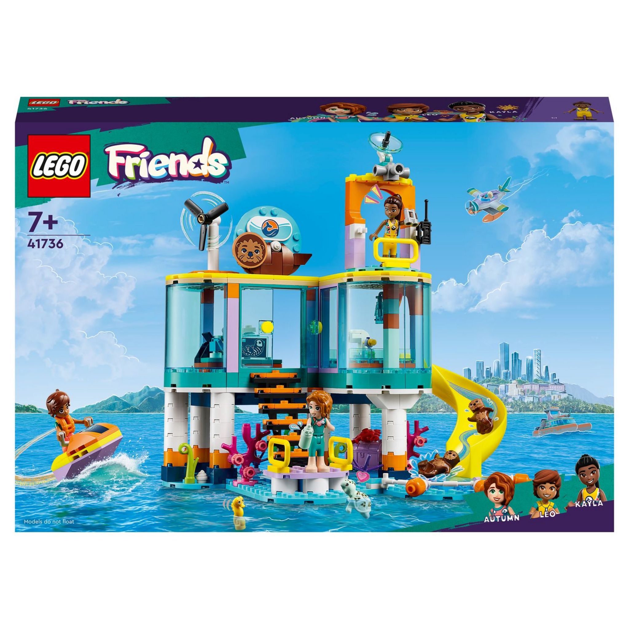 LEGO® Friends 41737 Le Parc d'Attractions à la Plage, Jouet de Construction  Avancée, Enfants 12 Ans