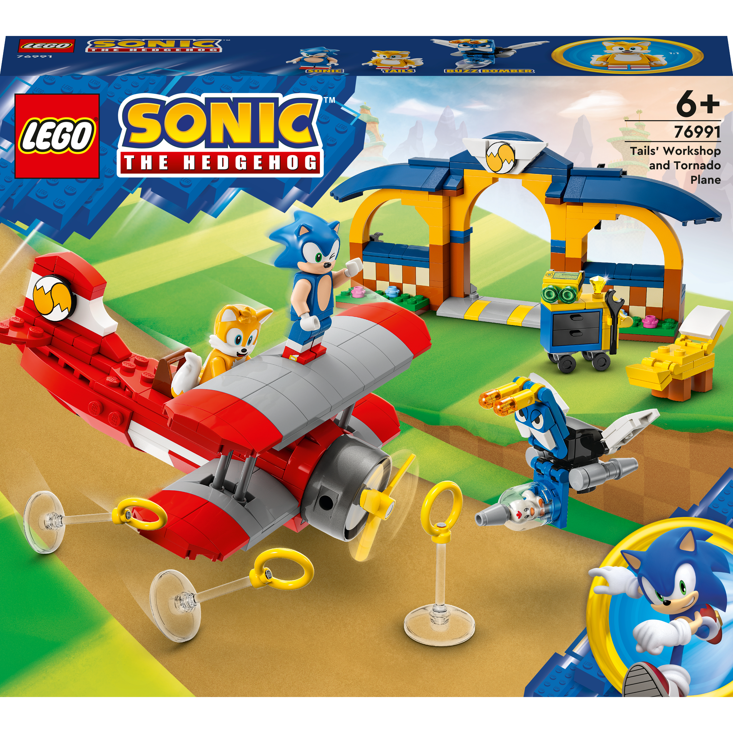 LEGO LEGO Sonic the Hedgehog 76992 L'île de Sauvetage des Animaux d'Amy,  Jouet avec 6 Figurines, pour Enfants pas cher 