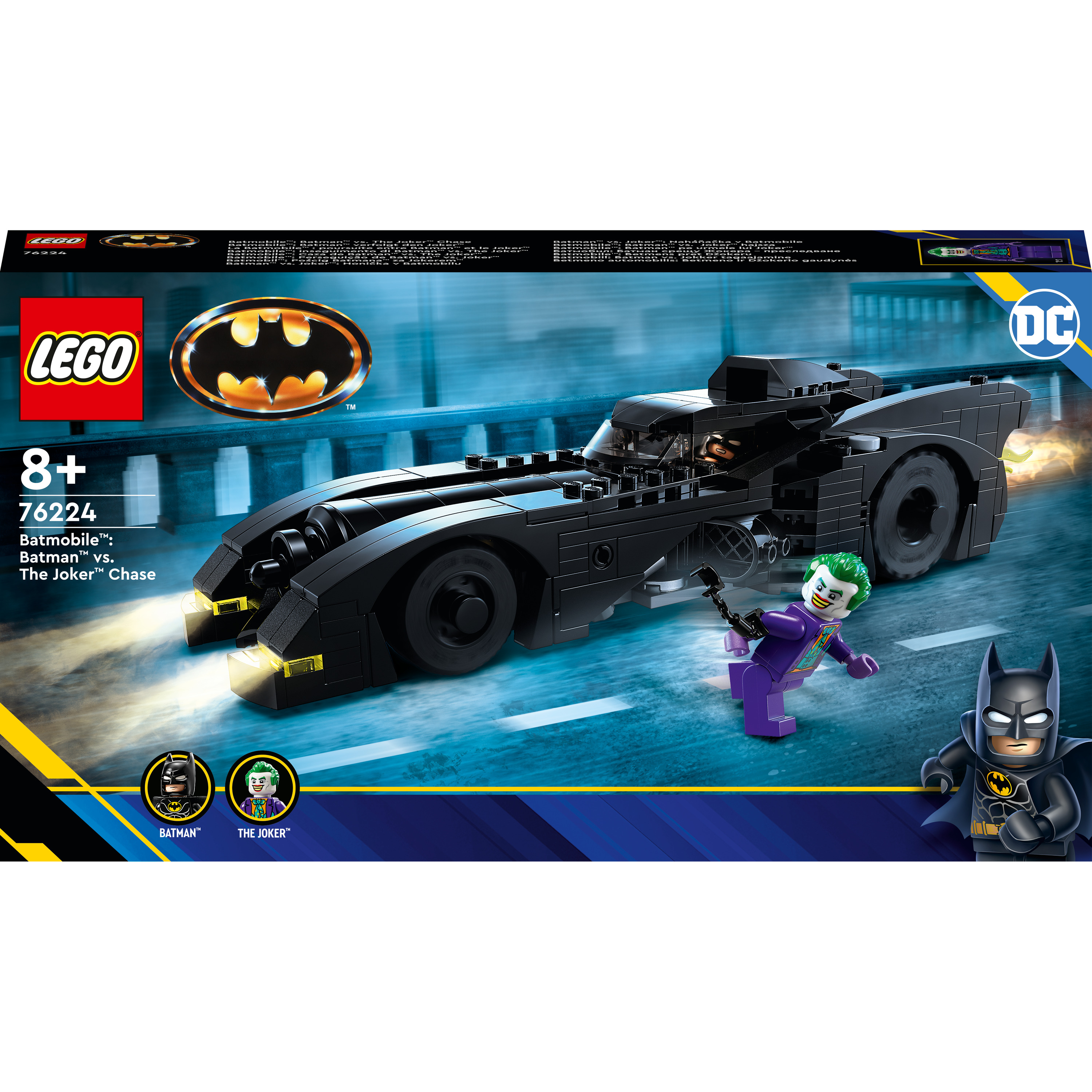 Lego 76240 dc batman la batmobile™ tumbler set pour adultes a