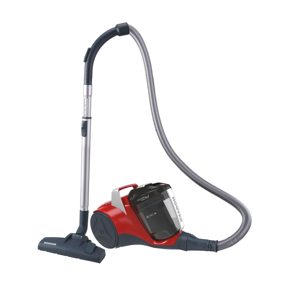 HOOVER Aspirateur tra neau sans sac BR25HM Rouge pas cher