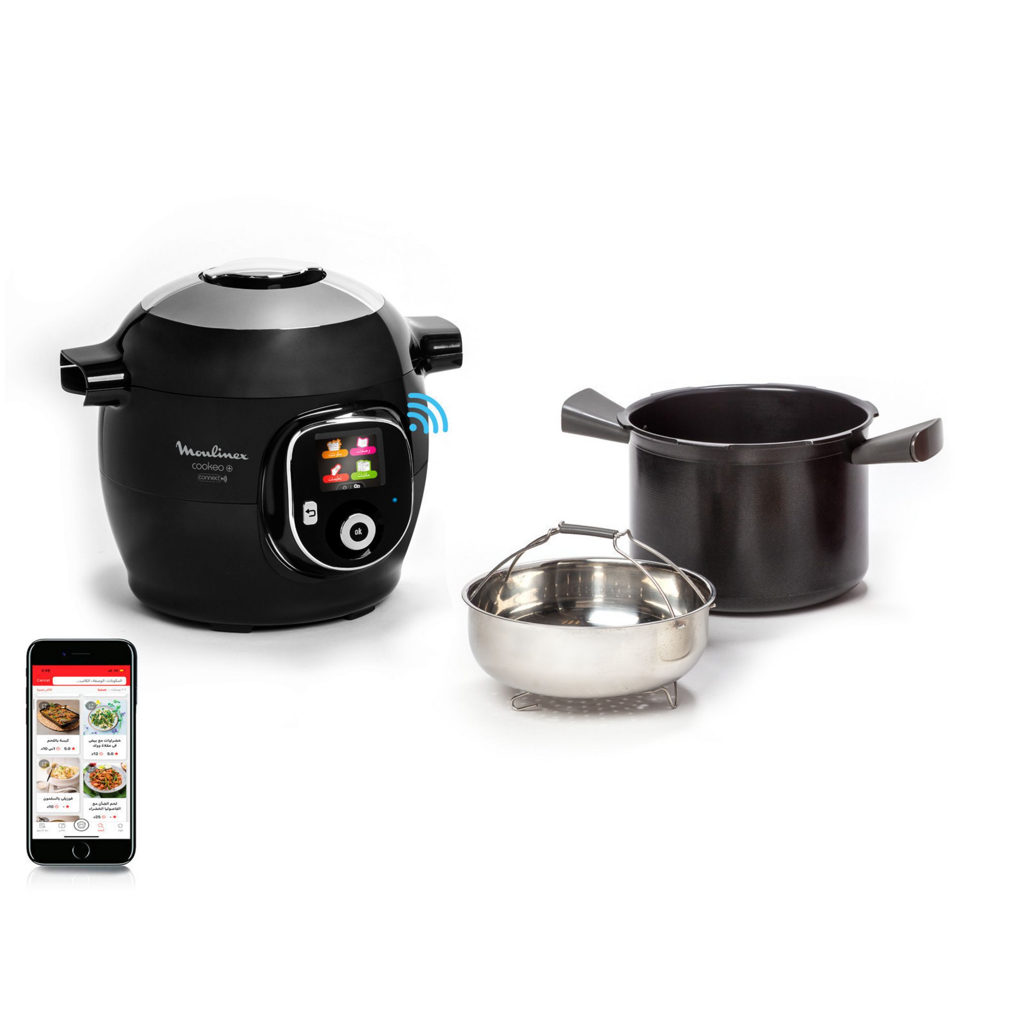 Moulinex Cookeo Touch CE922110 Mini - Multicuiseur - 3 litres