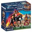 playmobil 71213 - novelmore - burnham raider cheval feu