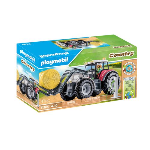 PLAYMOBIL 71305 - Country - Grand tracteur électrique pas cher 