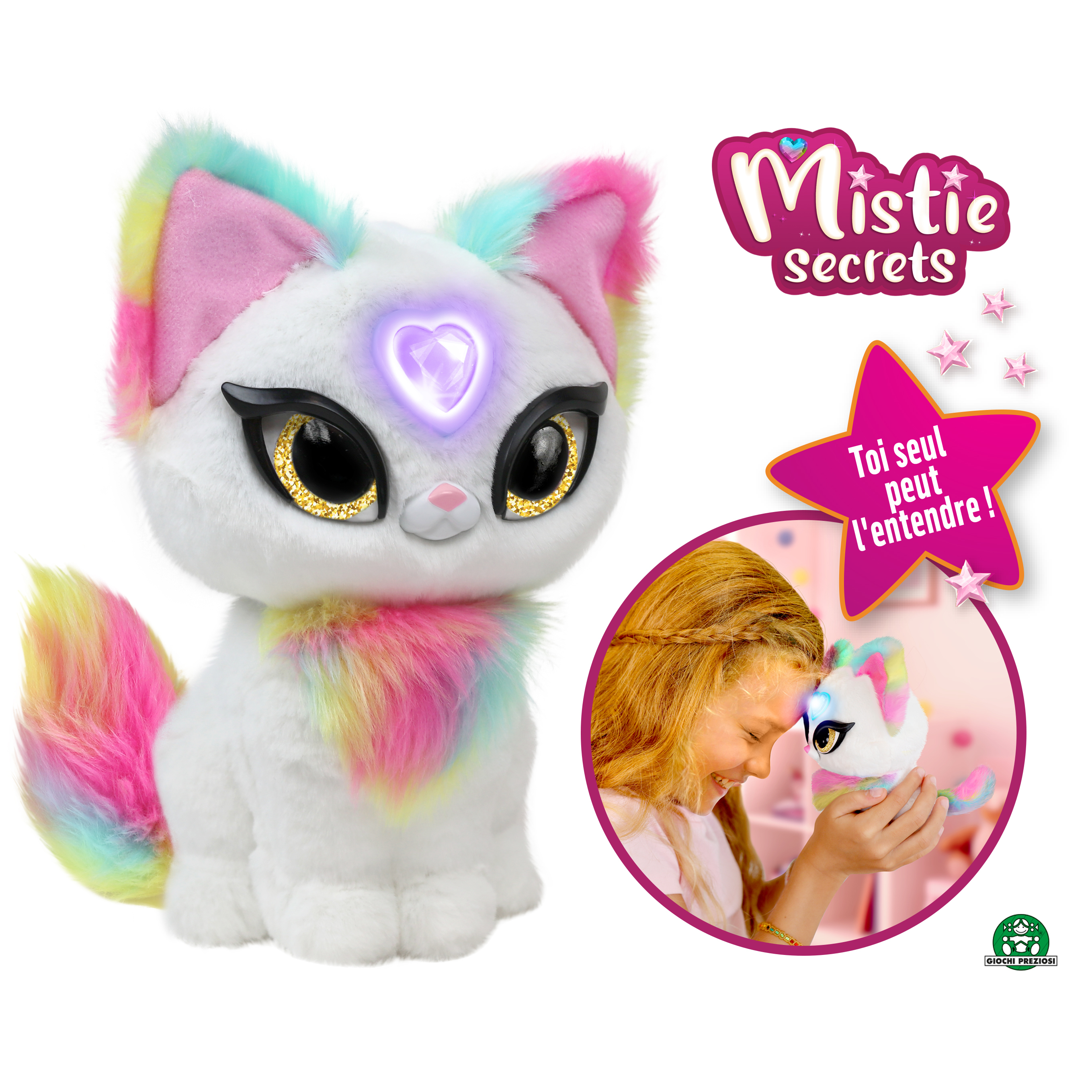 Peluche Mistie Secrets GIOCHI PREZIOSI : la peluche à Prix Carrefour