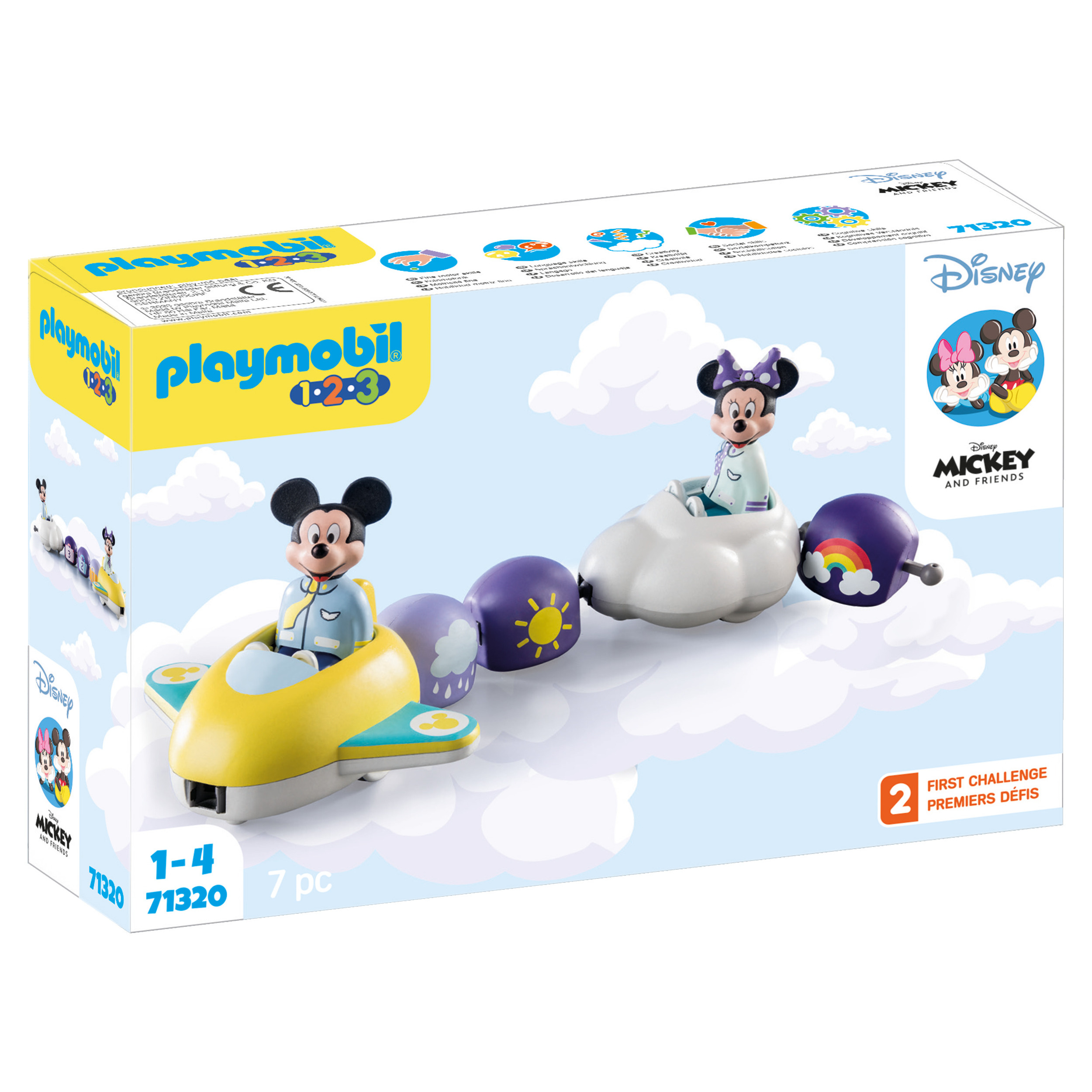 Playmobil® - 1.2.3 - 71316 1.2.3 & Disney: Winnie l'ourson et Porcinet avec  cabane