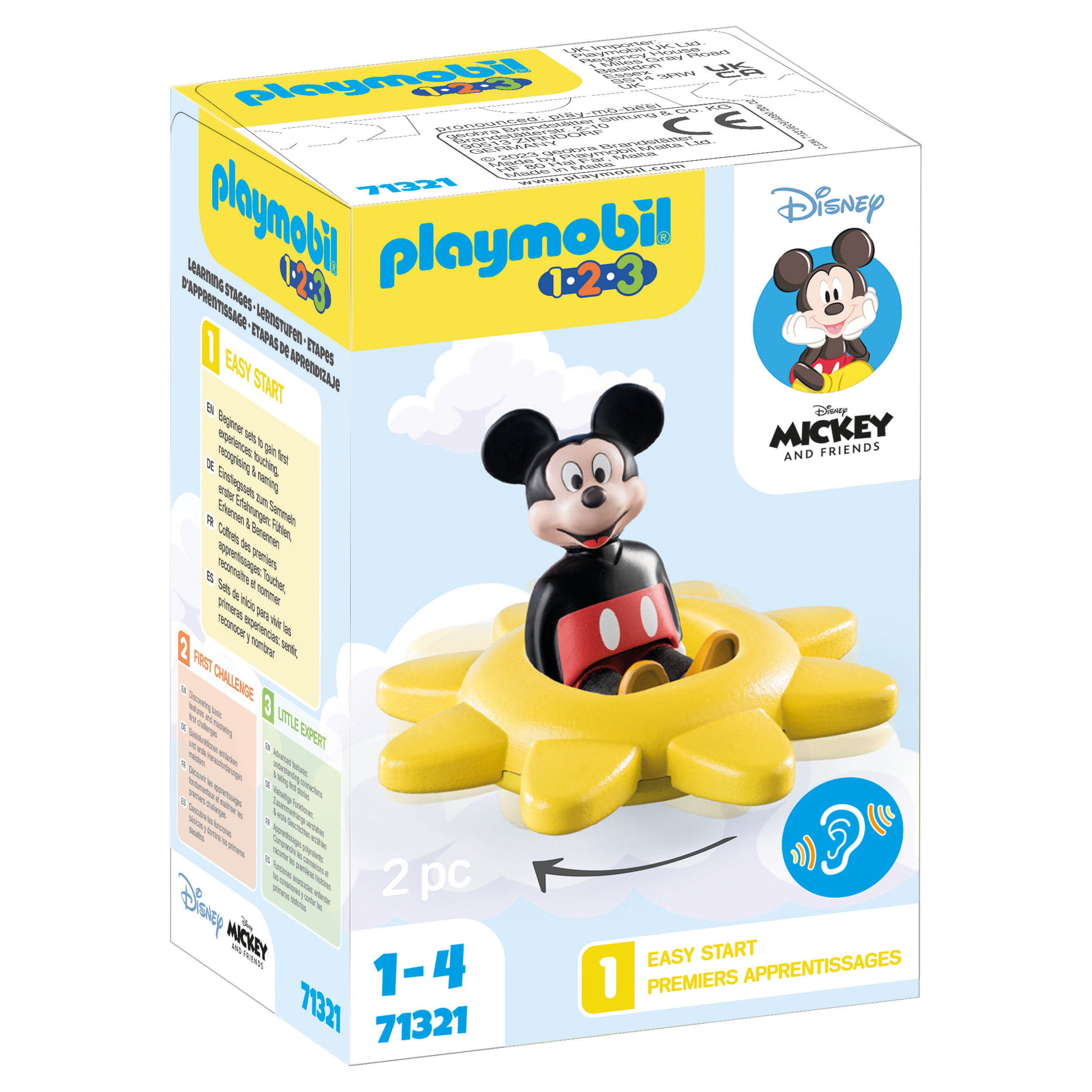 Maison des nuages de Mickey et Minnie - Playmobil 1-2-3 et Disney