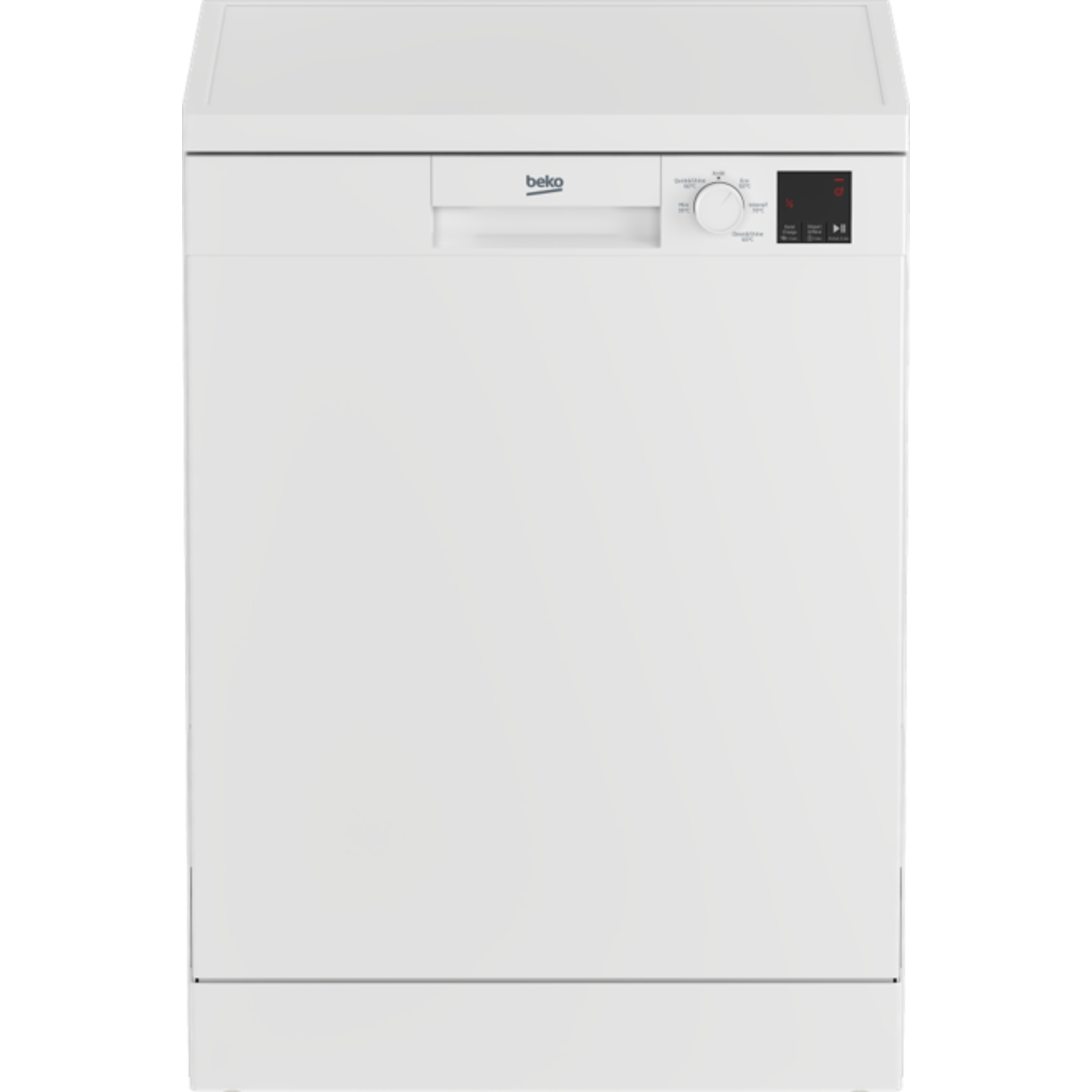 BEKO Lave vaisselle pose libre BDFN26420WA, 60 cm, 43 dB, 6 programmes, E  pas cher 