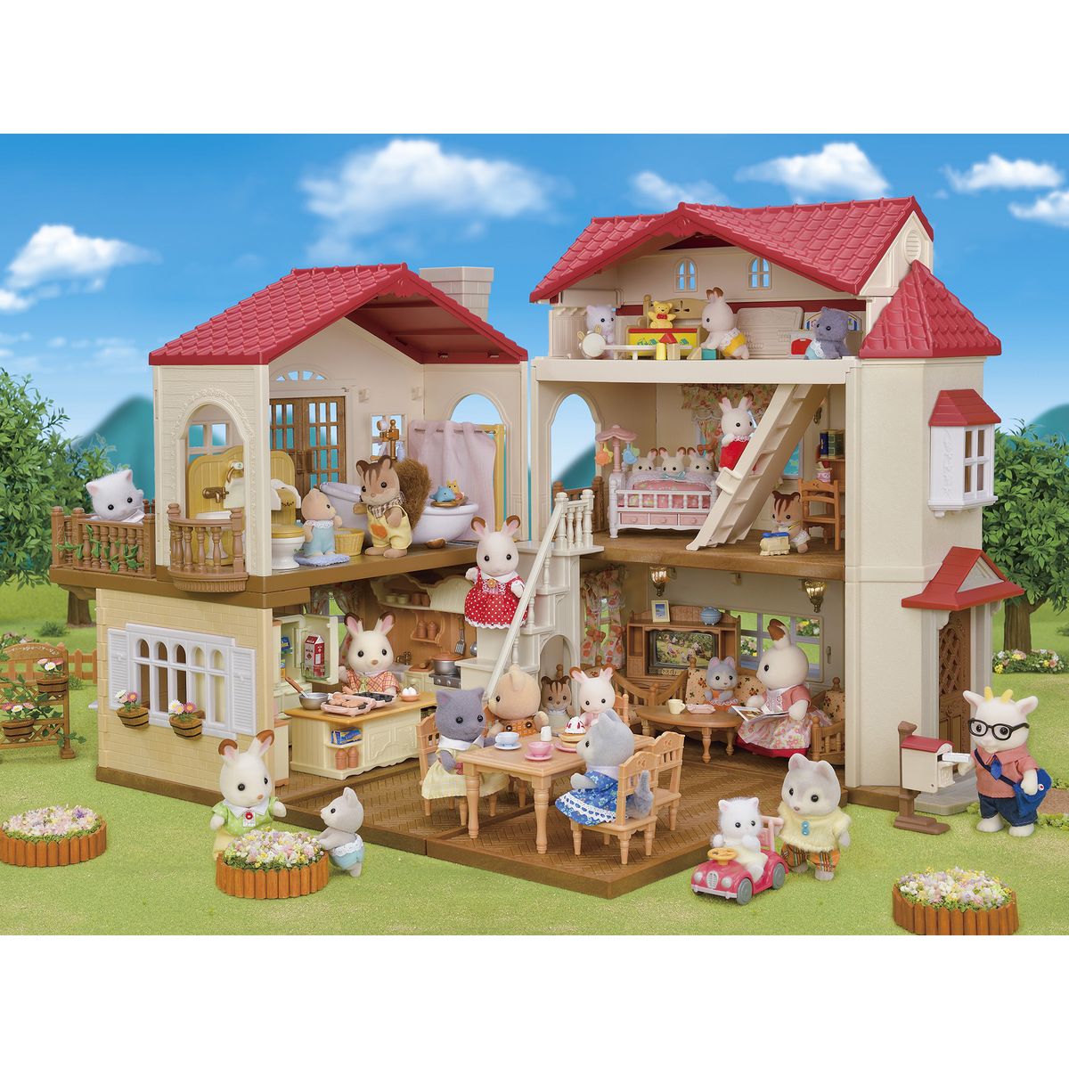 Sylvanian Family 5542 : La maison hantée - Jeux et jouets Sylvanian  Families - Avenue des Jeux