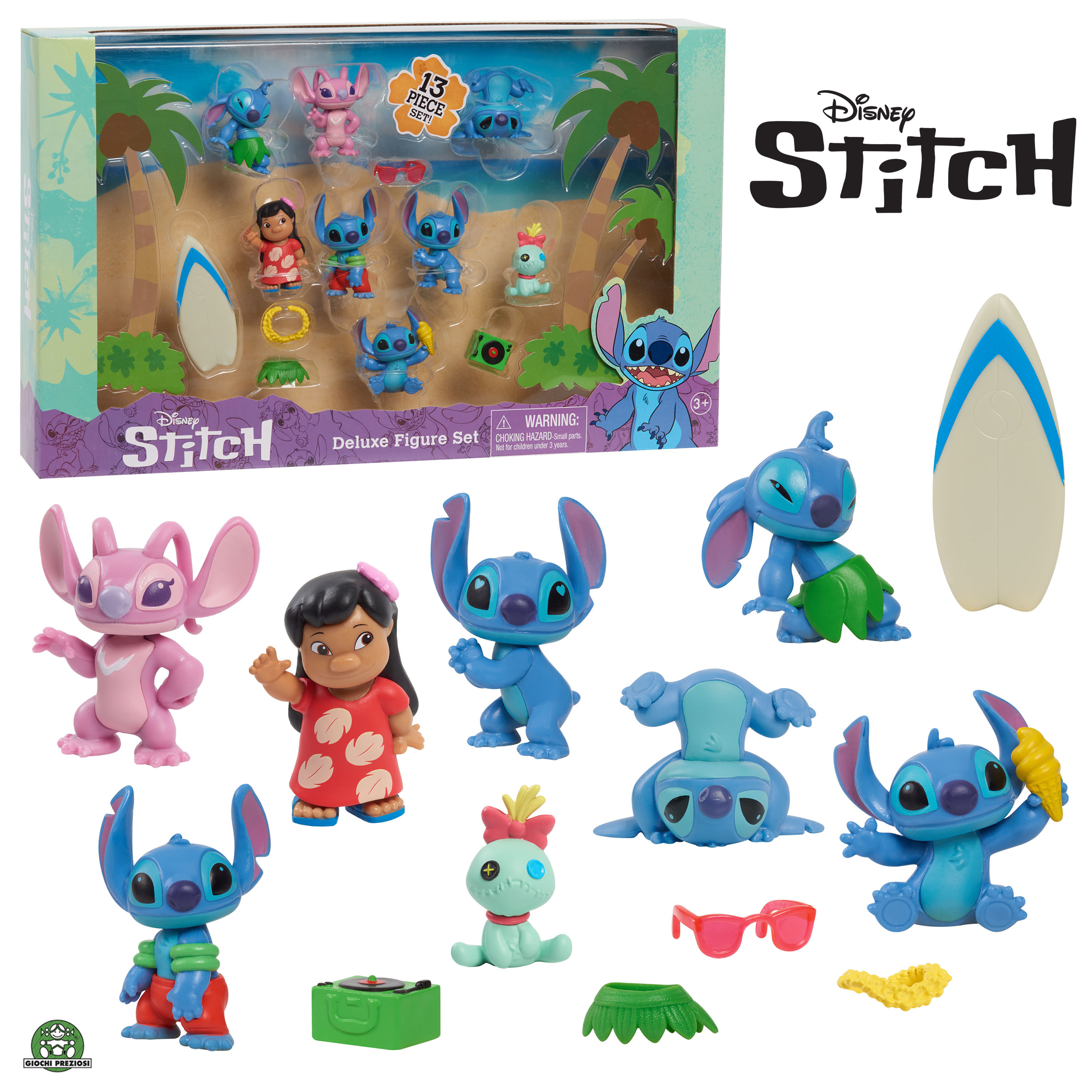 Disney Calendrier de l'Avent Stitch 2023 Papeterie Jouet