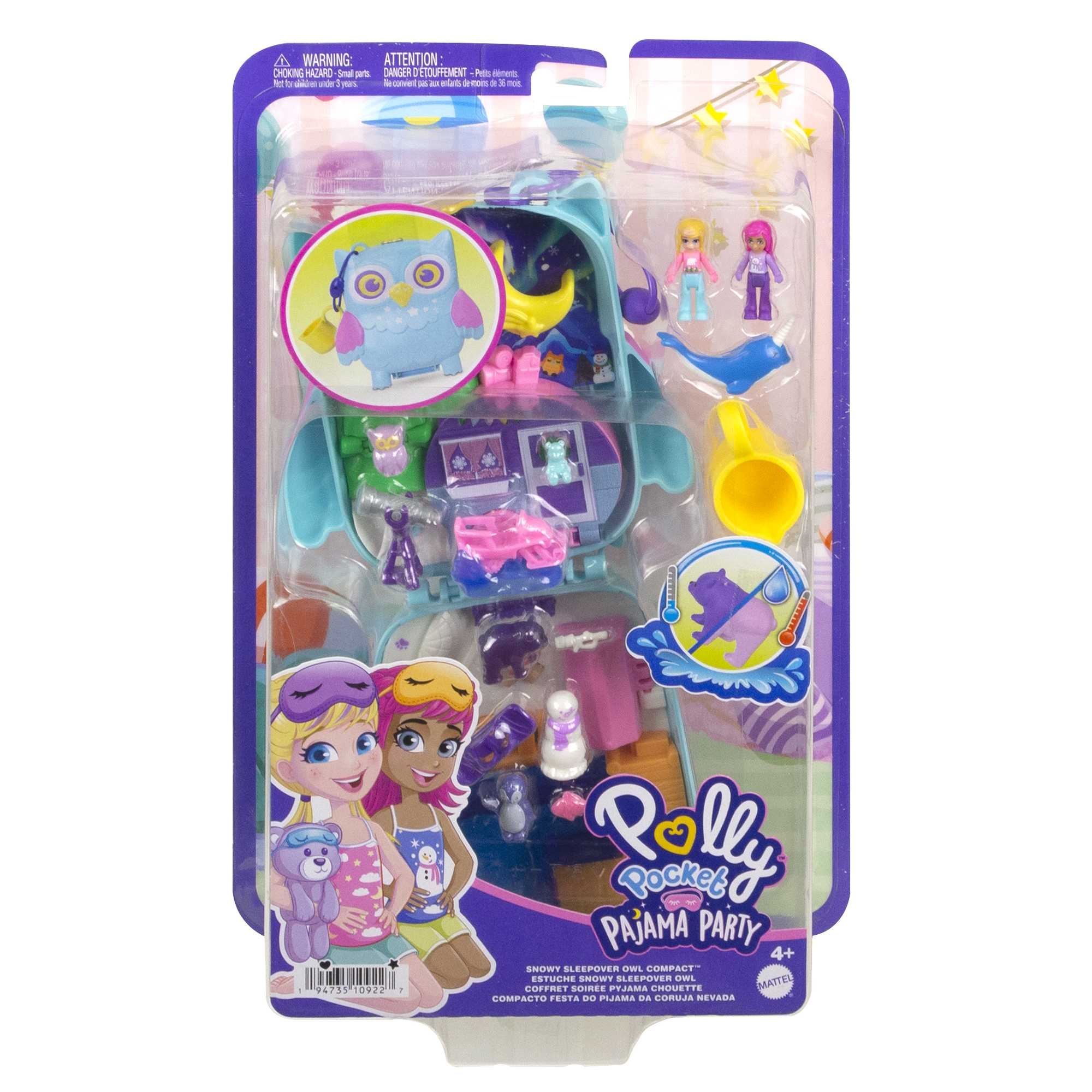 Polly Pocket - Salon de beauté Licorne arc-en-ciel - Poupées