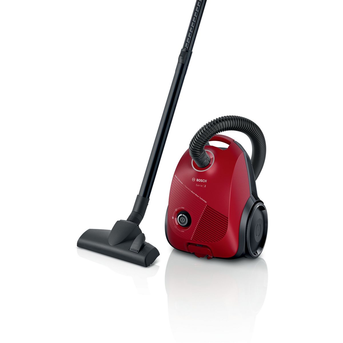 BOSCH Aspirateur tra neau avec sac BGLS2RD1 Rouge pas cher