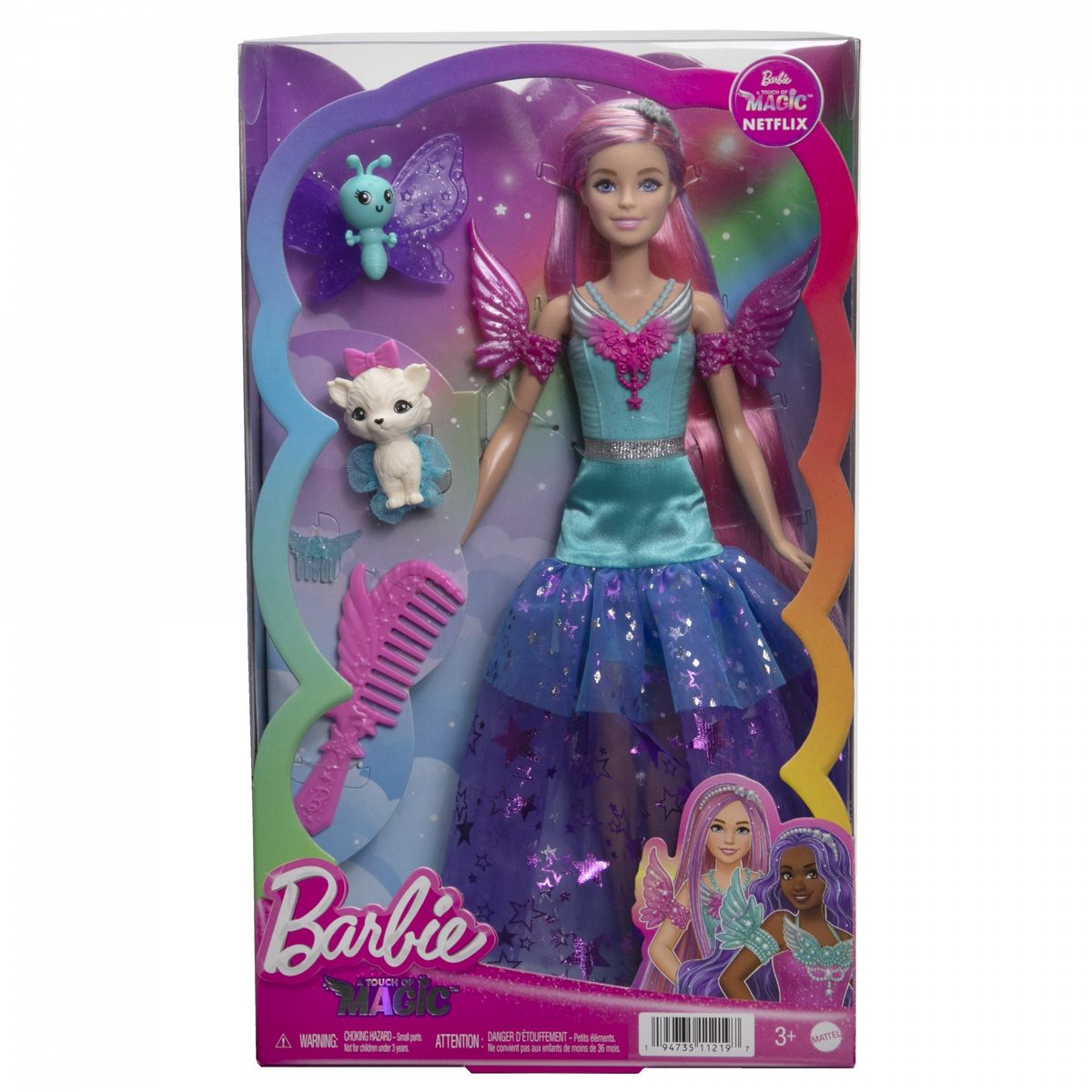 Une poupée Barbie sirène Dreamtopia assortie Mattel