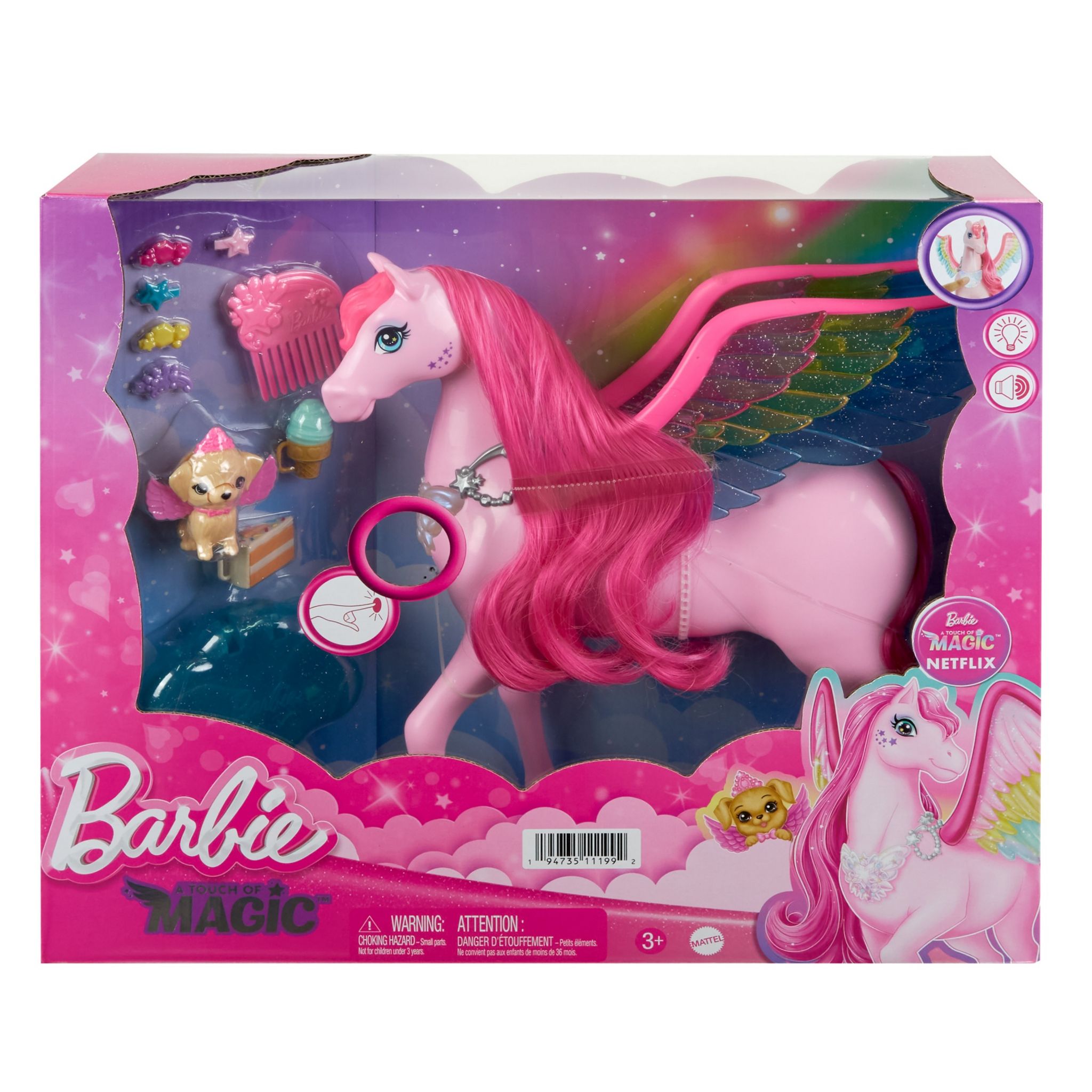 Jeu Jouet Poupée Barbie Avec Cheval pour Petite Fille Mattel