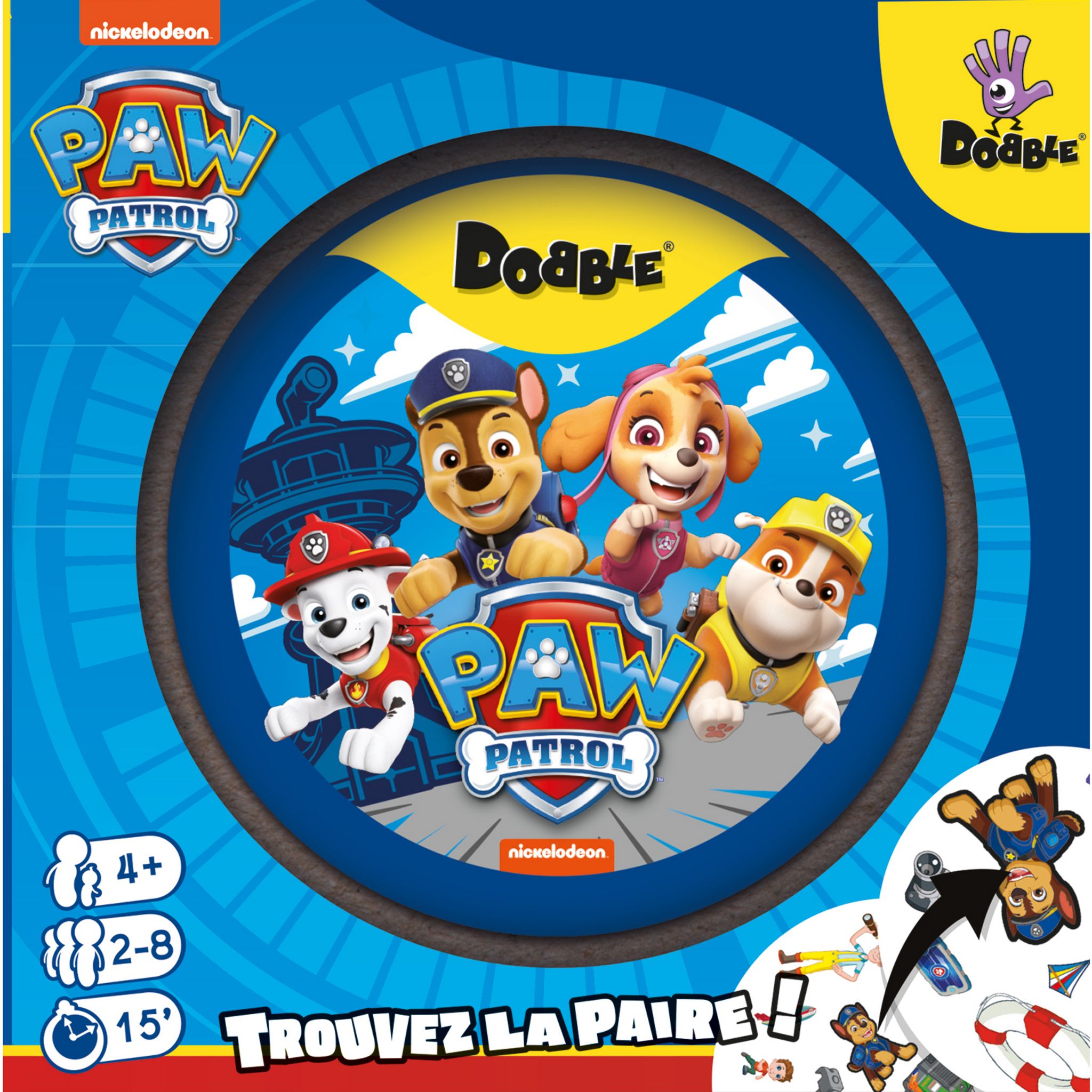 Dobble jr la pat patrouille ASMODEE Pas Cher 