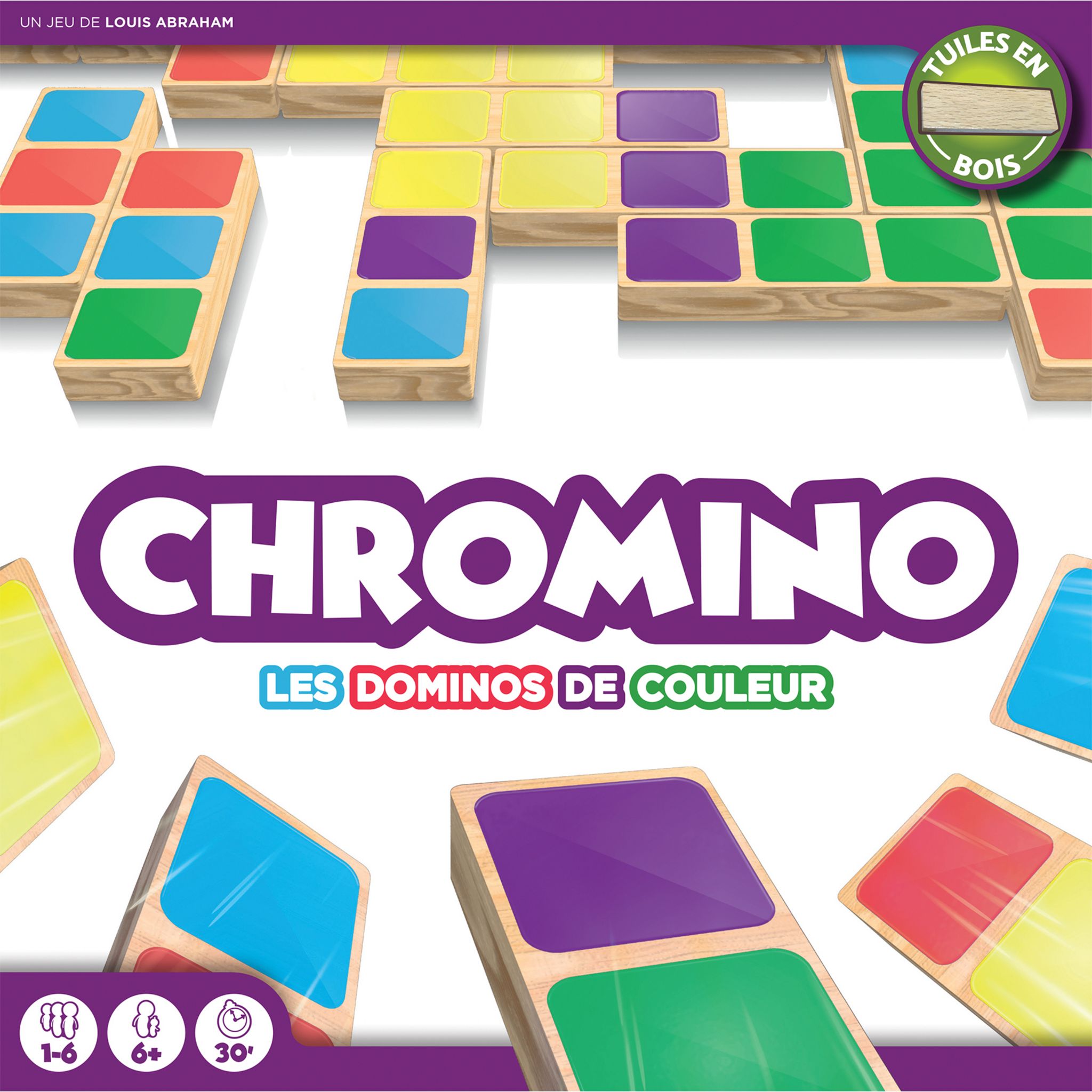 CHROMINO. Un jeu simple de tactique et d'observation.