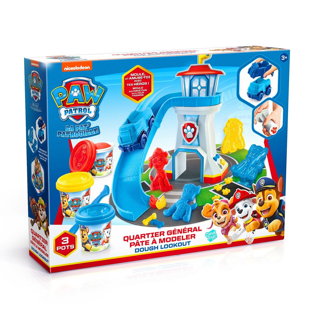 PAW Patrol Pat Patrouille – Quartier Général Pat Patrouille – Playset  Complet avec