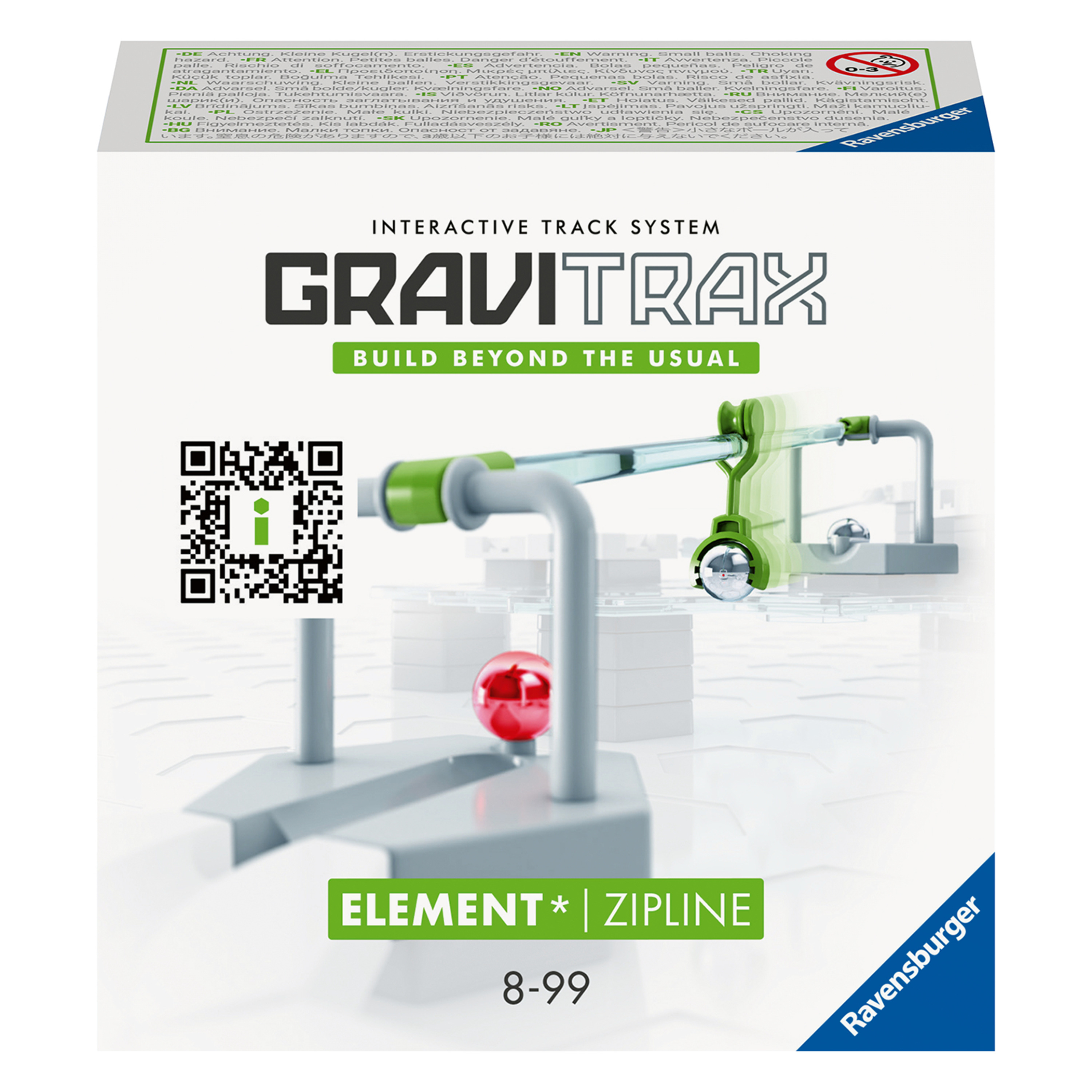 RAVENSBURGER Tyrolienne Gravitrax Bloc d'action Zipline pas cher 