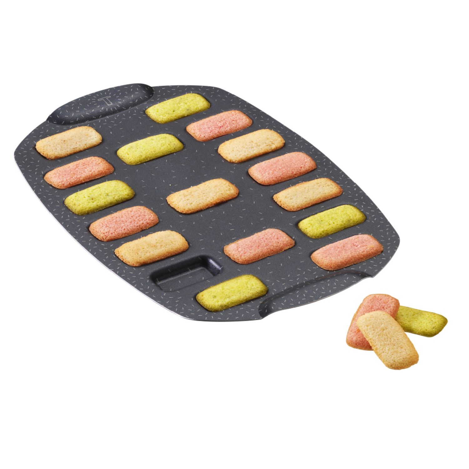 Moule en silicone pour 8 madeleines Tefal Crispybake 