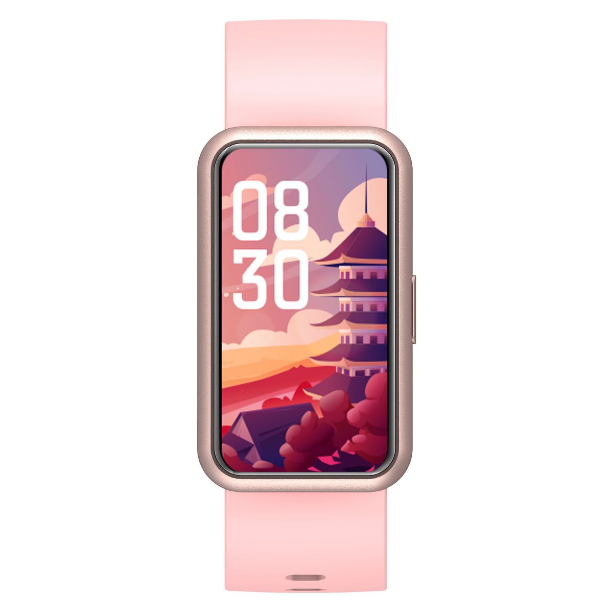 Montre connect e FIT Etna Rose