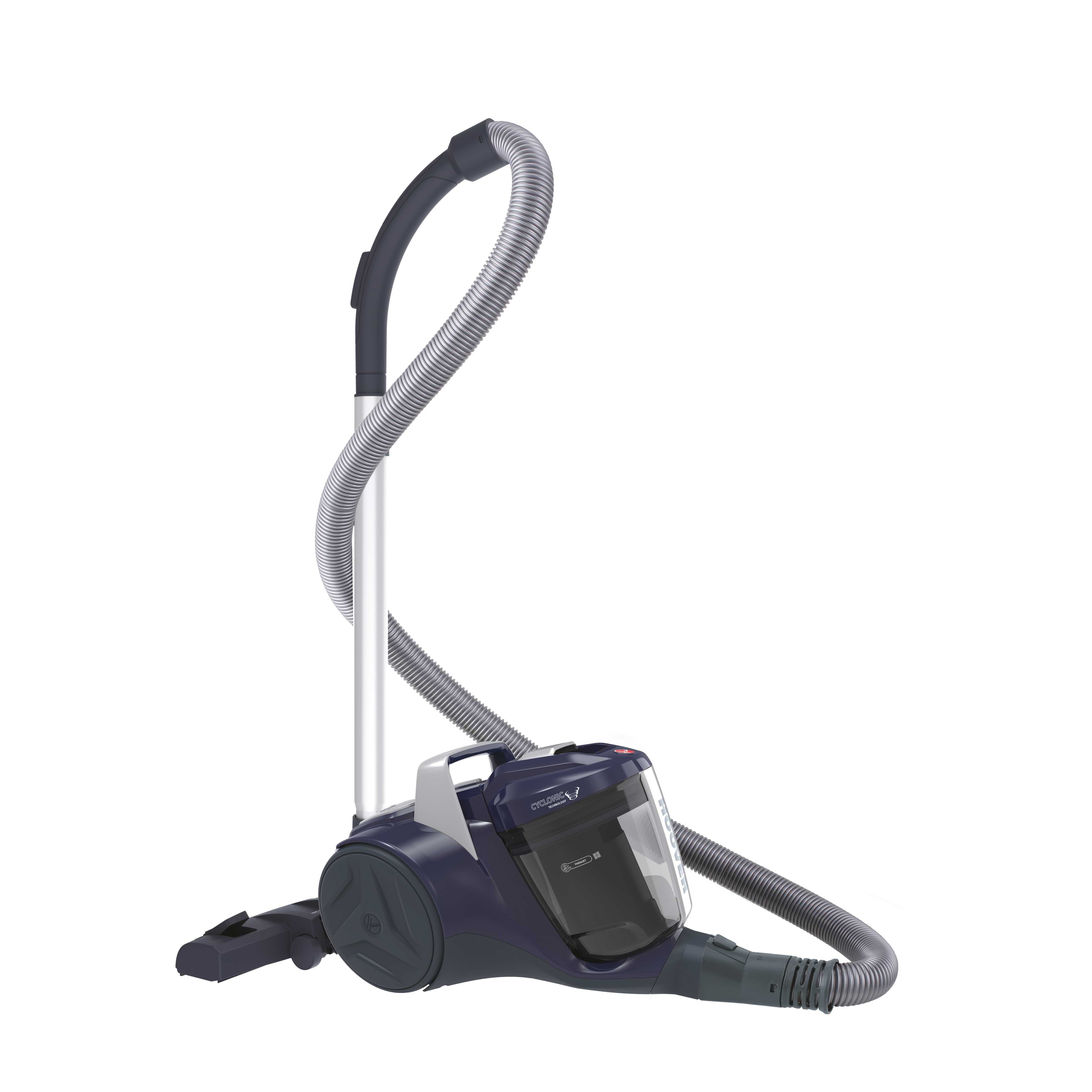 HOOVER Aspirateur tra neau sans sac BR21HM Bleu pas cher Auchan