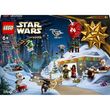 lego lego star wars 75366 le calendrier de l’avent 2023, avec 24 cadeaux de nöel dont 9 personnages, 10 jouets de véhicules