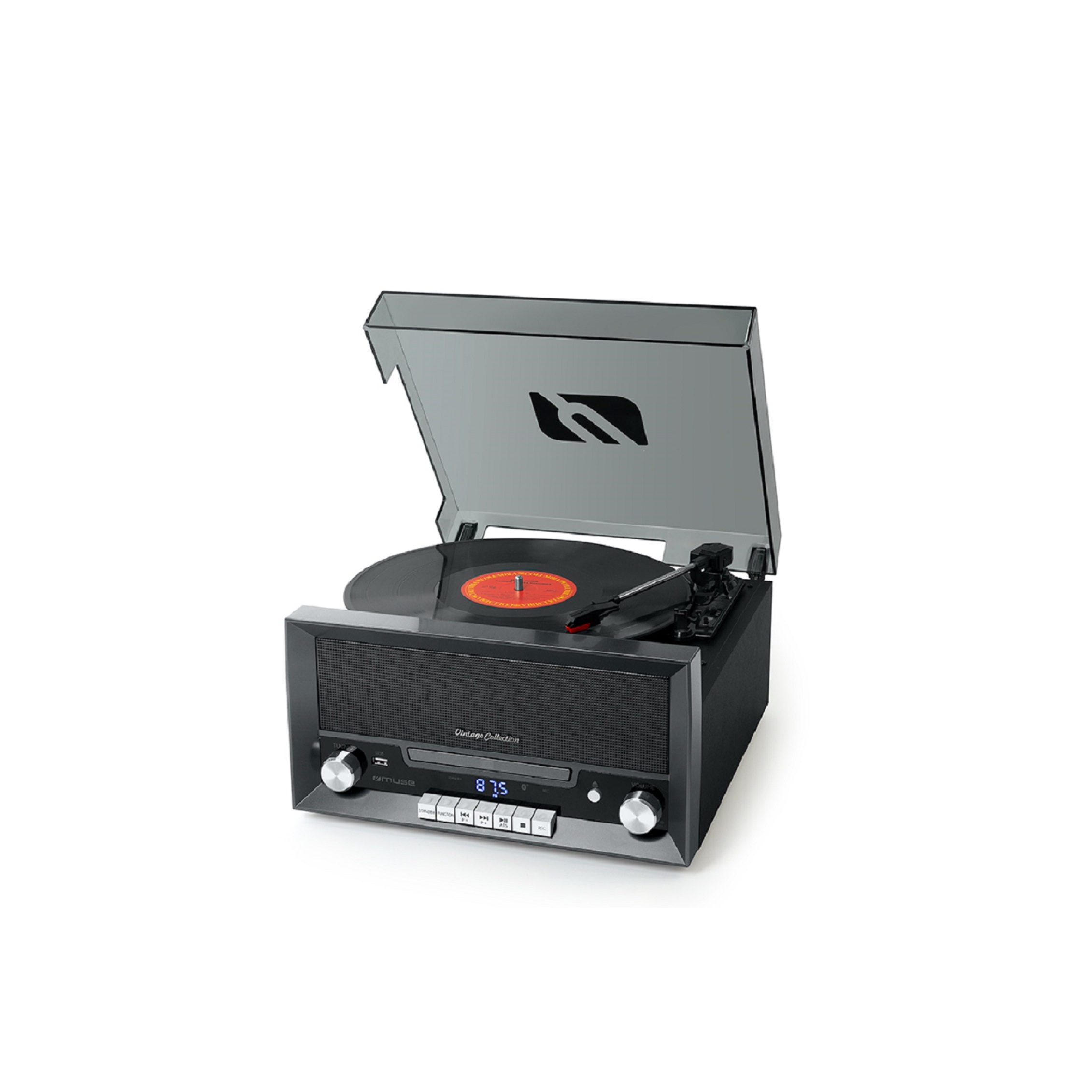 Promo VALISE TOURNE-DISQUES VINYLE MUSE MT 103 GD chez Auchan