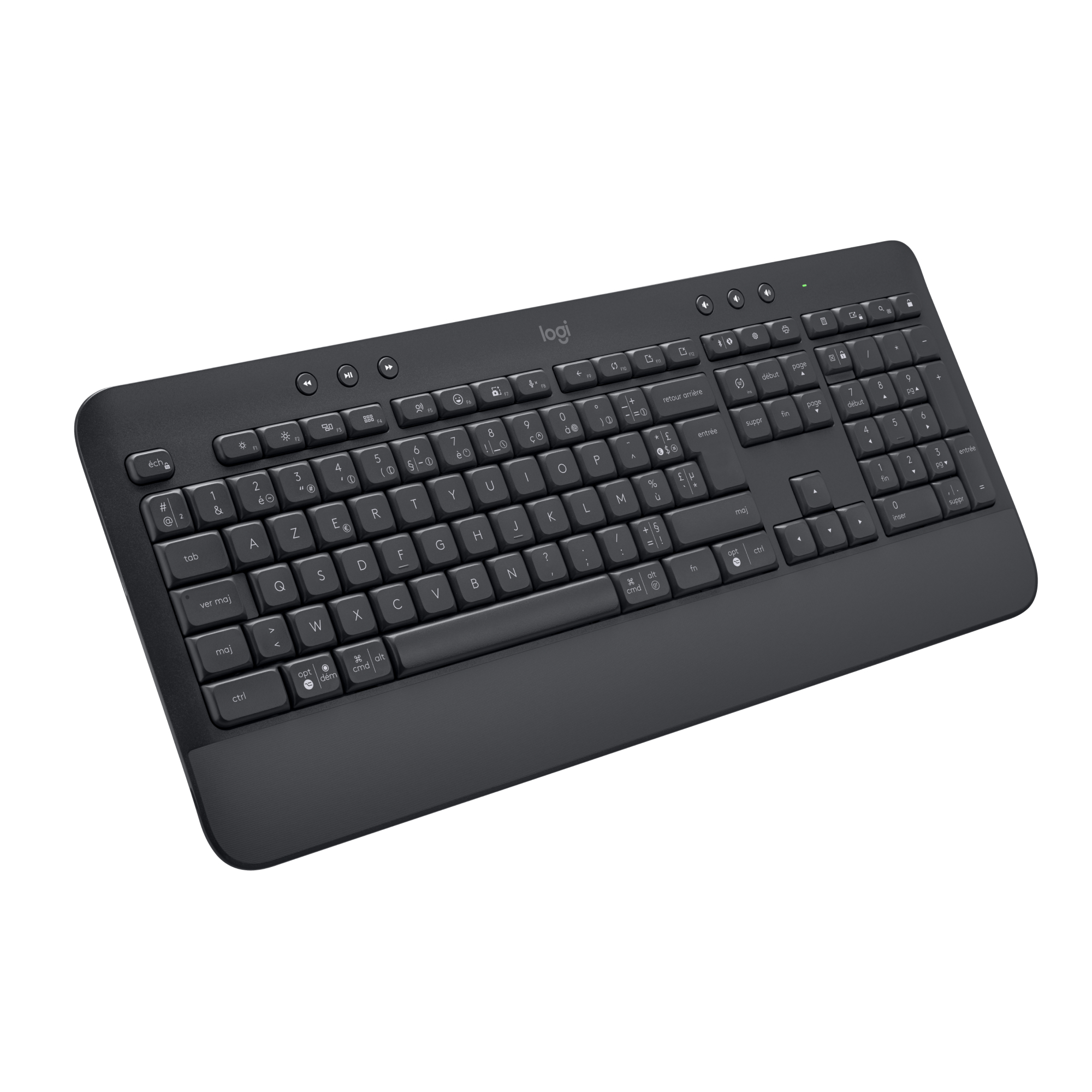 LOGITECH Clavier K270 - Noir - Sans fil 2.4GHz pas cher 