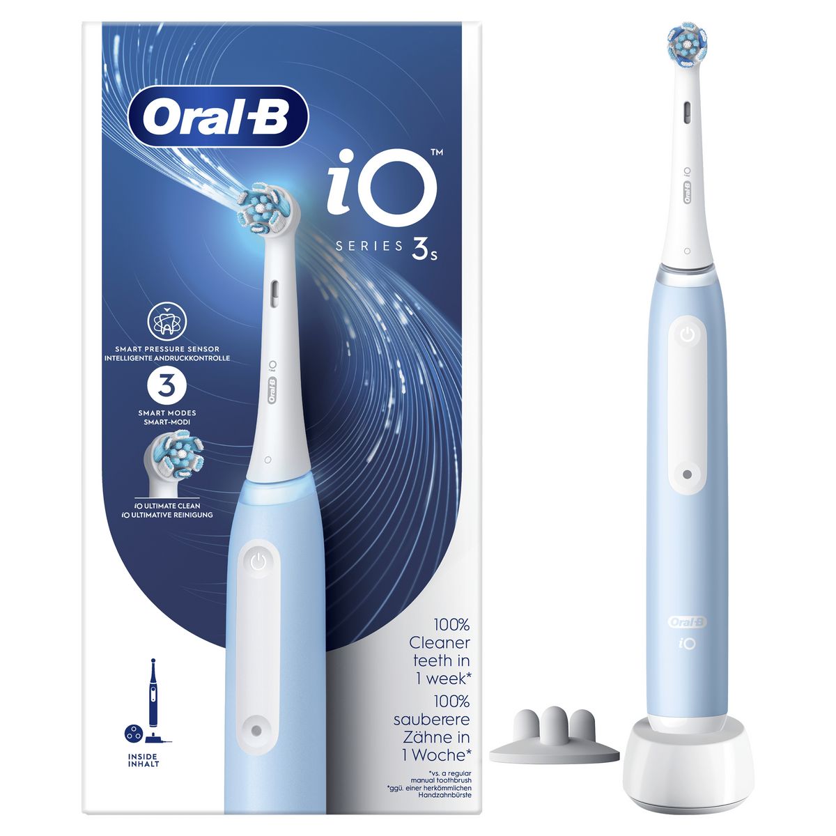 ORAL-B Brosse à dents électrique IO3 - Bleu glace