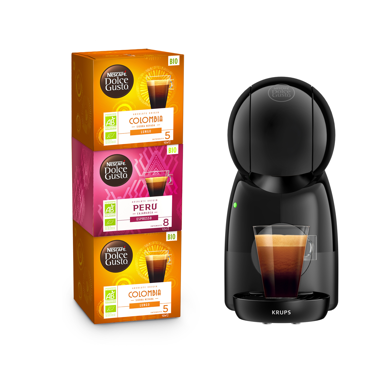 KRUPS Machine à café expresso Dolce Gusto YY5177FD - Noir