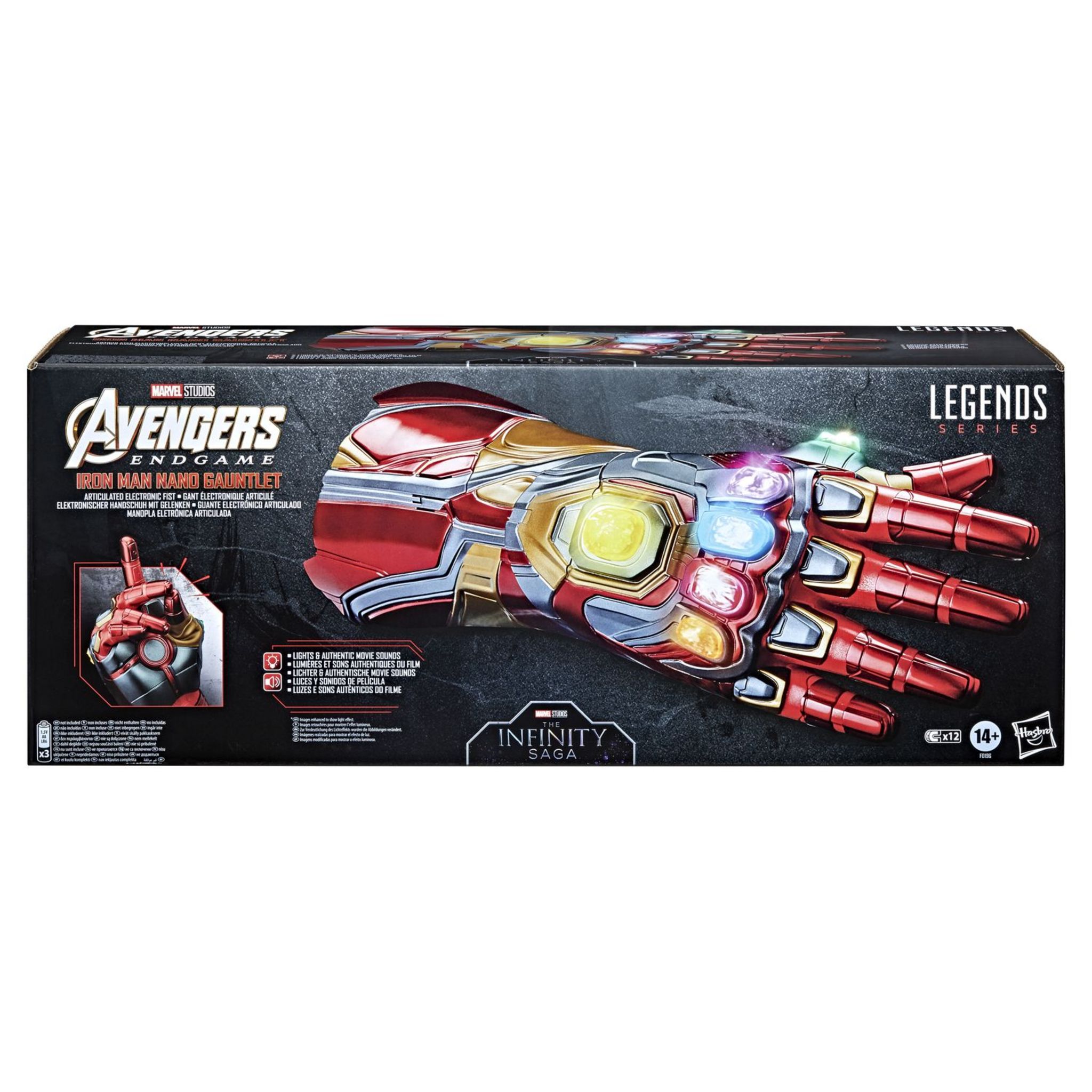 Soldes Hasbro Casque électronique Marvel Legends Iron Man 2024 au