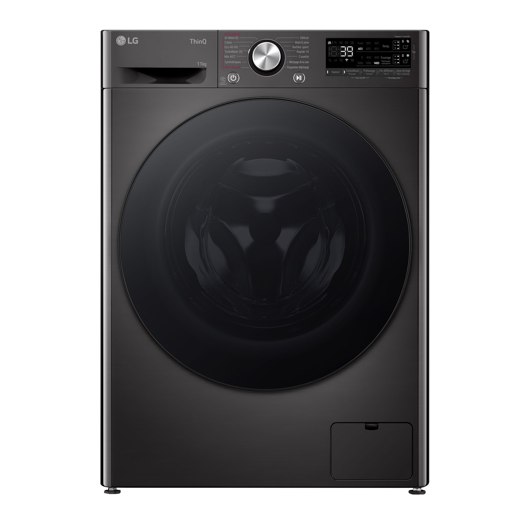 INDESIT Lave linge hublot à induction BWE101485XWSEUN, 10 kg, 1400 T/min pas  cher 