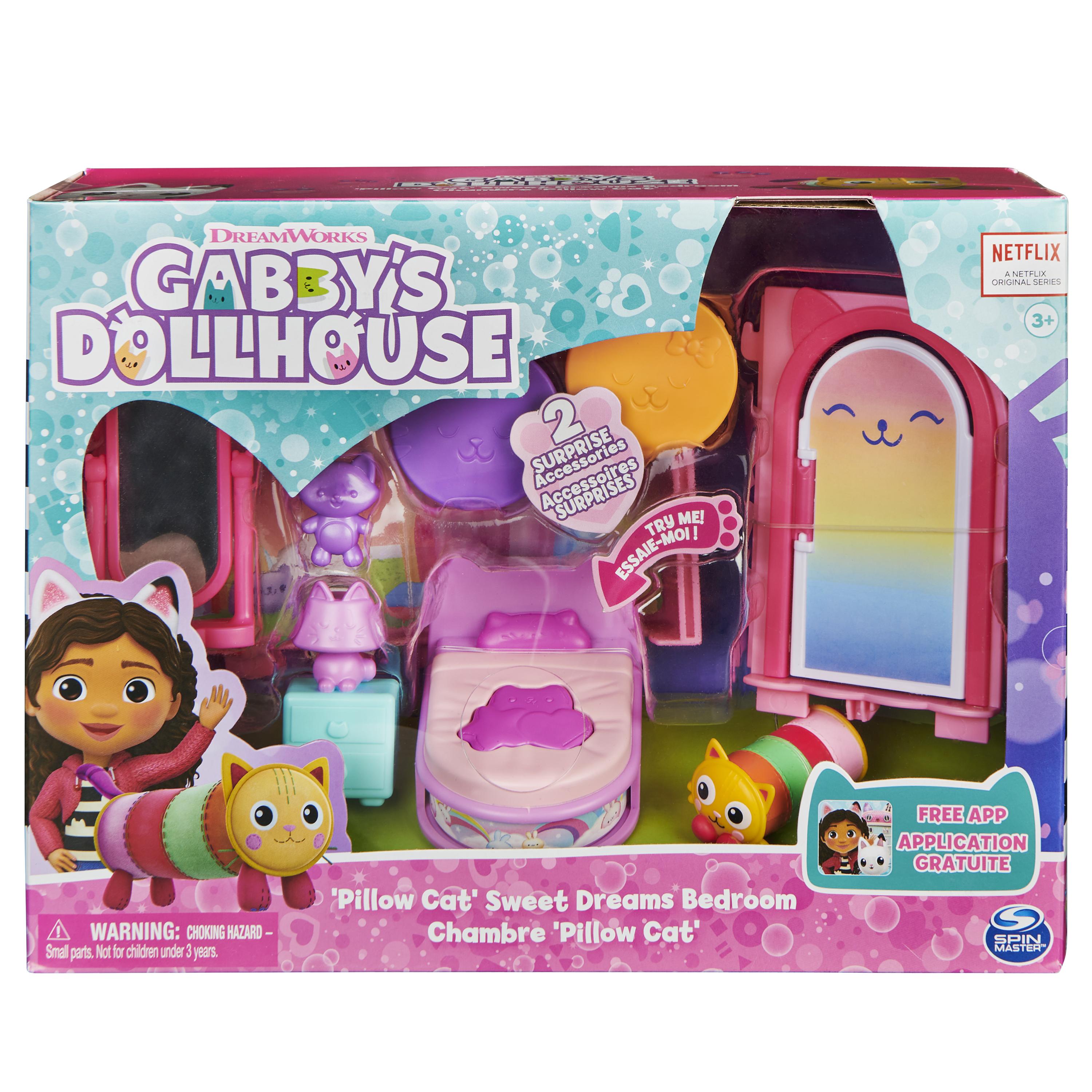 Gabby et la Maison Magique - Gabby's Dollhouse - COFFRET DE FIGURINES  DELUXE - Gabby, 6 Figurines De Chat