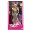 mattel poupée barbie le film - combinaison disco dorée
