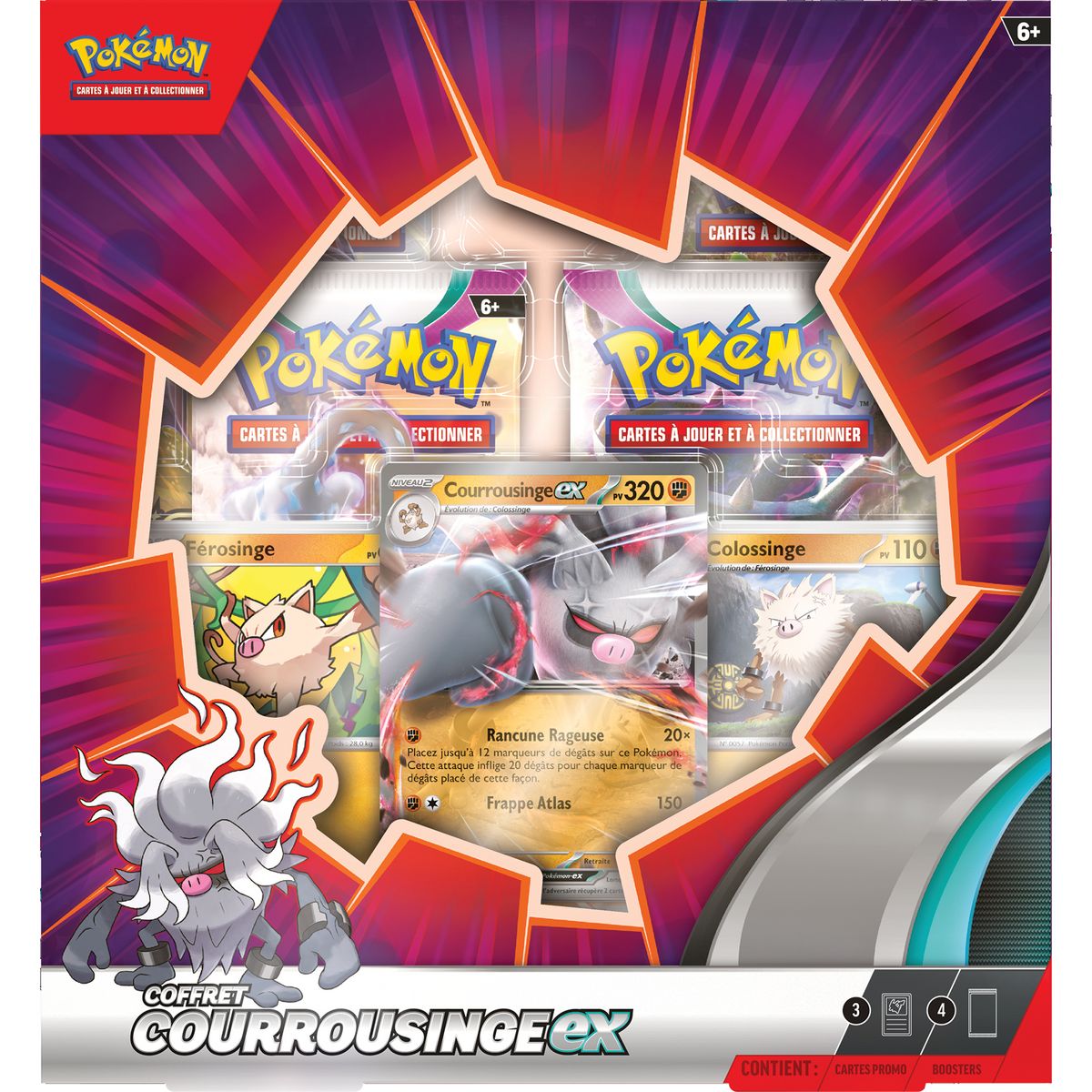 ASMODEE Coffret 6 boosters - Pokemon pas cher 