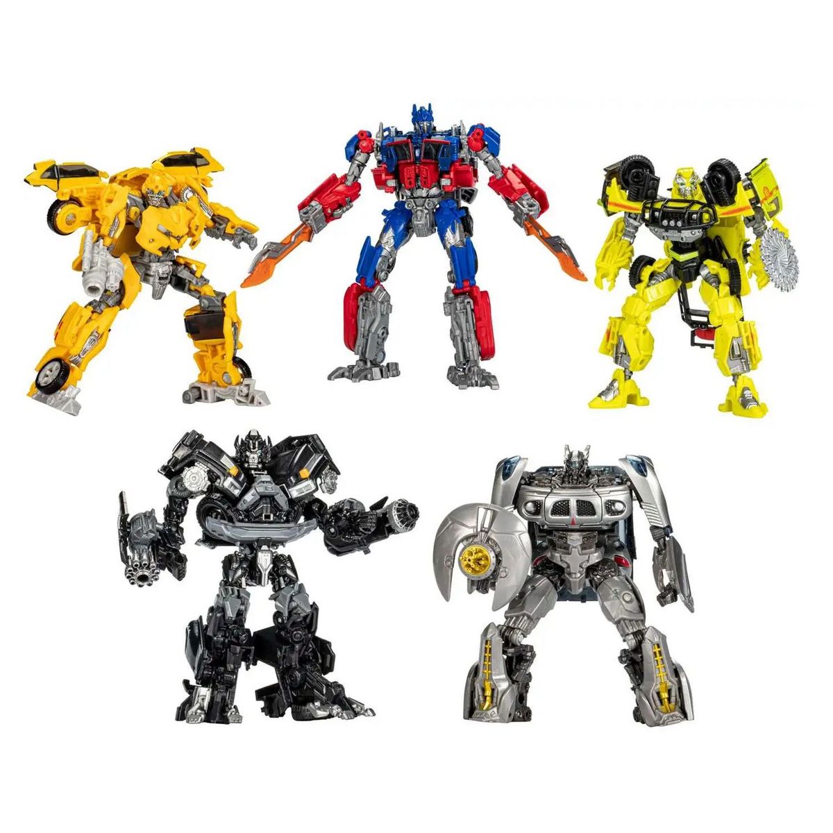 HASBRO Coffret de 5 figurines articulées Transformers Studio Séries pas  cher 