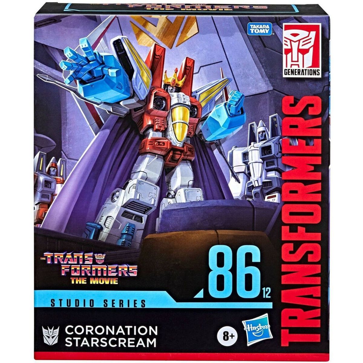 HASBRO Figurine Transformers Coronation Star Scream 86-12