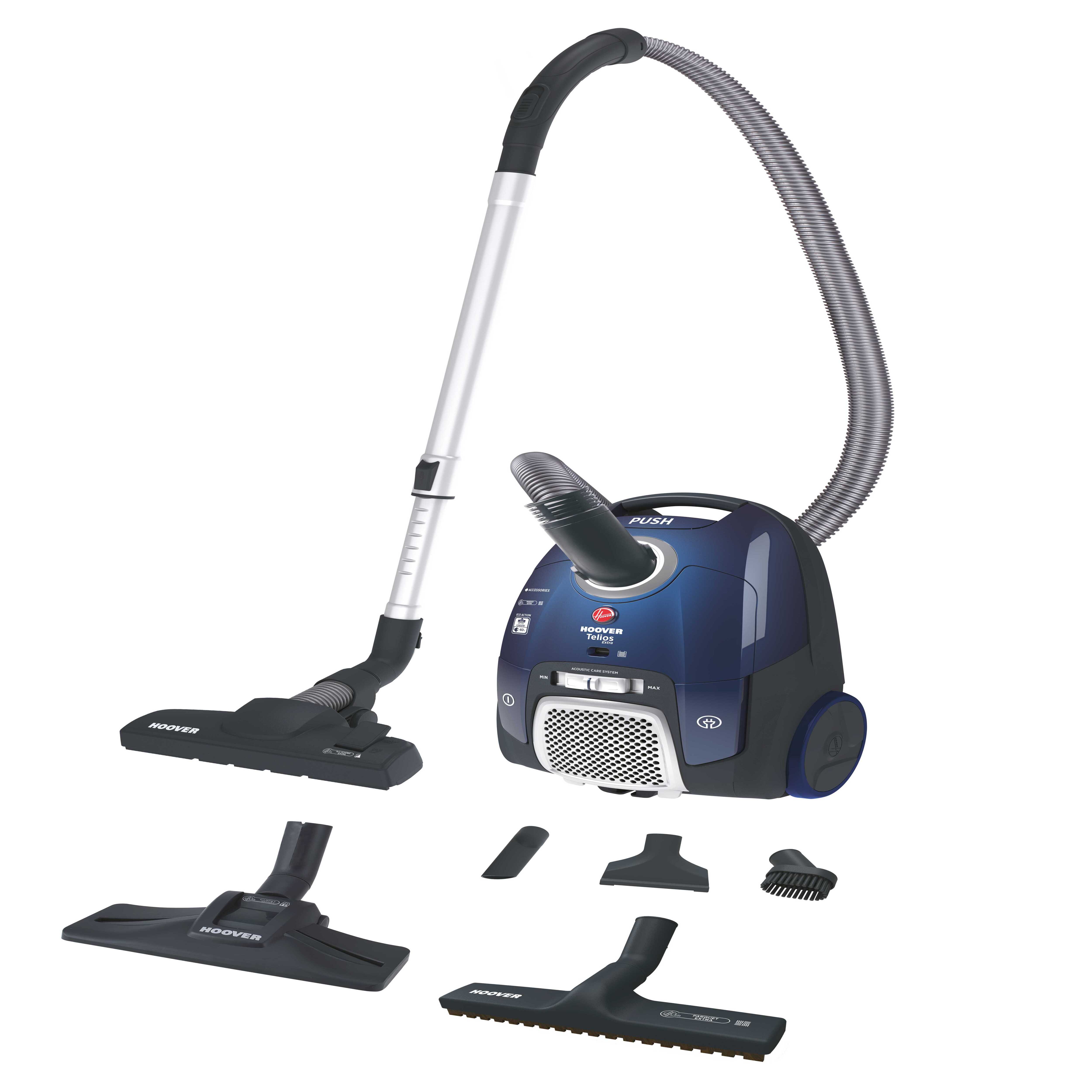 HOOVER Aspirateur tra neau avec sac TX51PAR Bleu pas cher