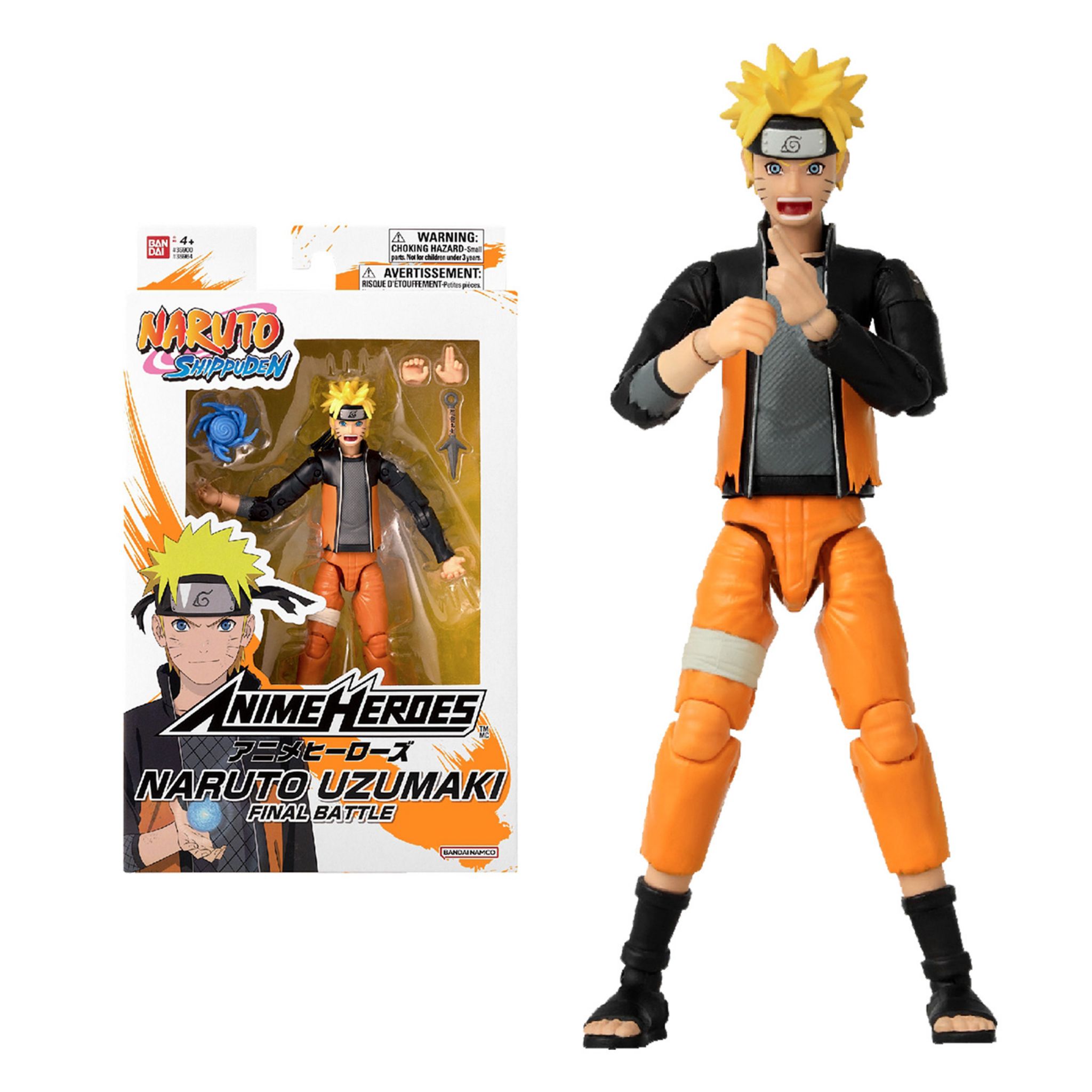 Naruto Shippuden - Figurine Anime Heroes Sasuke Uchiha au meilleur prix