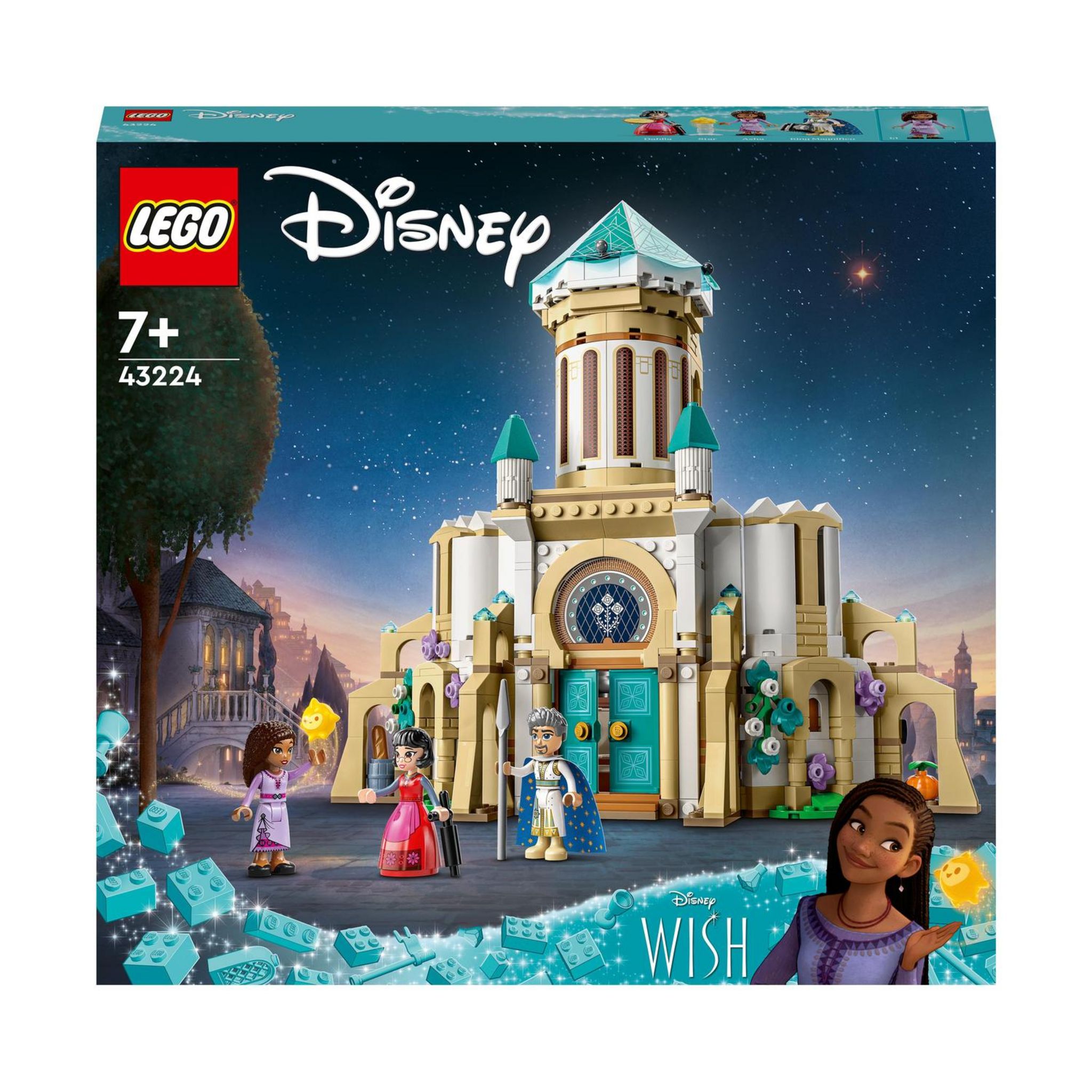 LEGO 43219 Disney Princess Châteaux Créatifs, Jouet Château avec  Mini-Poupées Belle et Cendrillon et Boîte de Rangement en Briques, Enfants,  Filles et Garçons 6 Ans : : Jouets