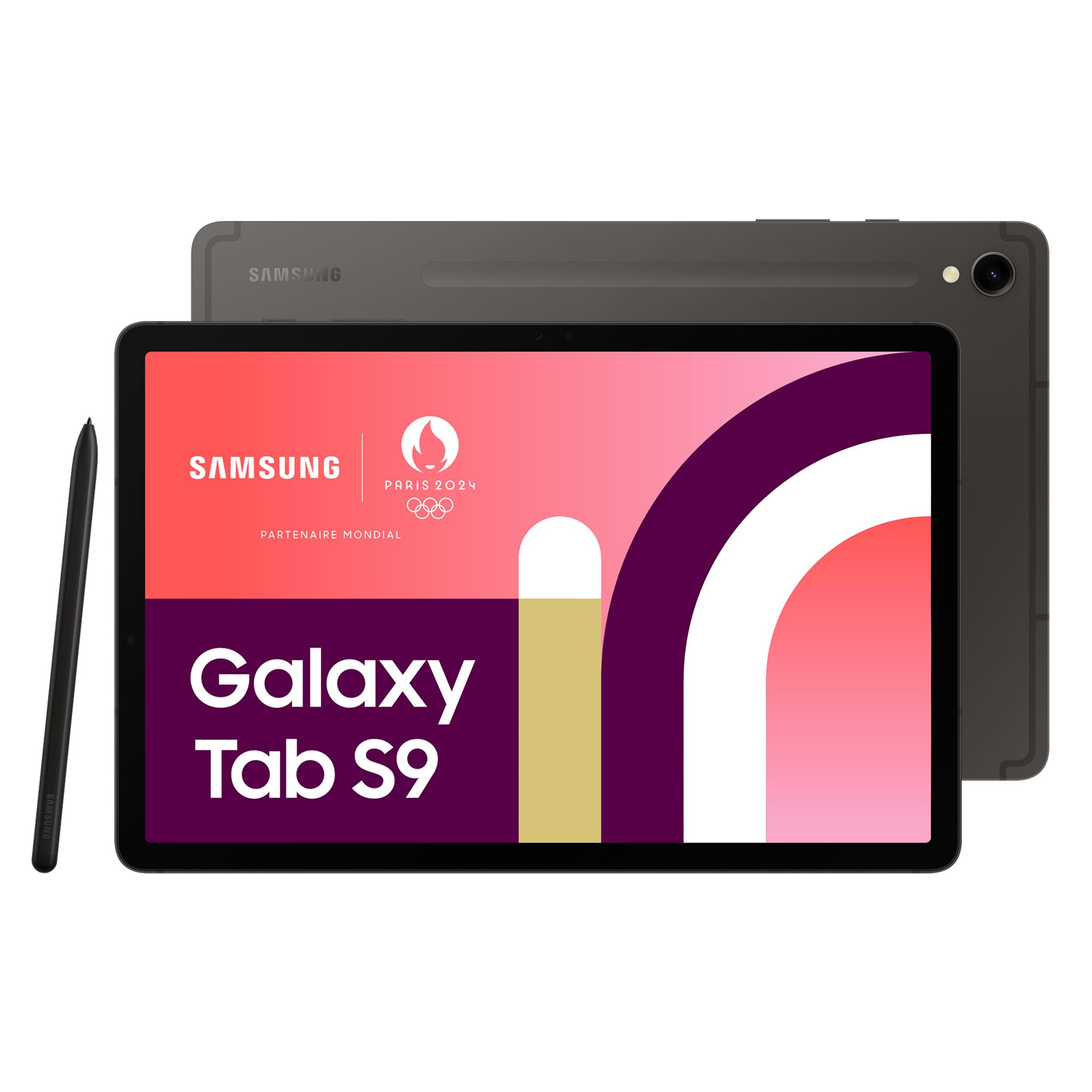 SAMSUNG Galaxy Tab S9 Wifi 128 Go Anthracite - Tablette tactile Pas Cher