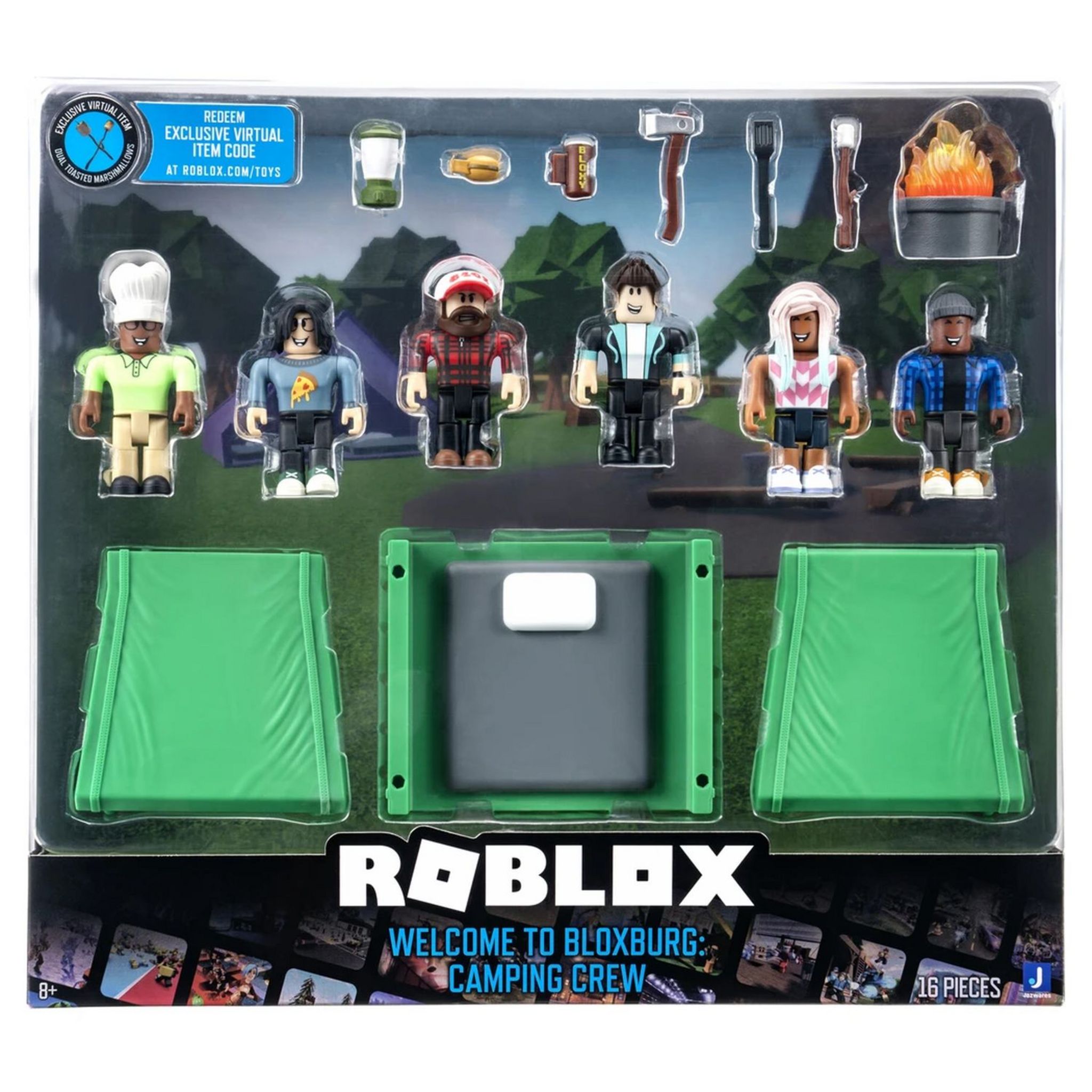 JAZWARES Pack Welcome à Bloxburg : Camping Roblox pas cher 