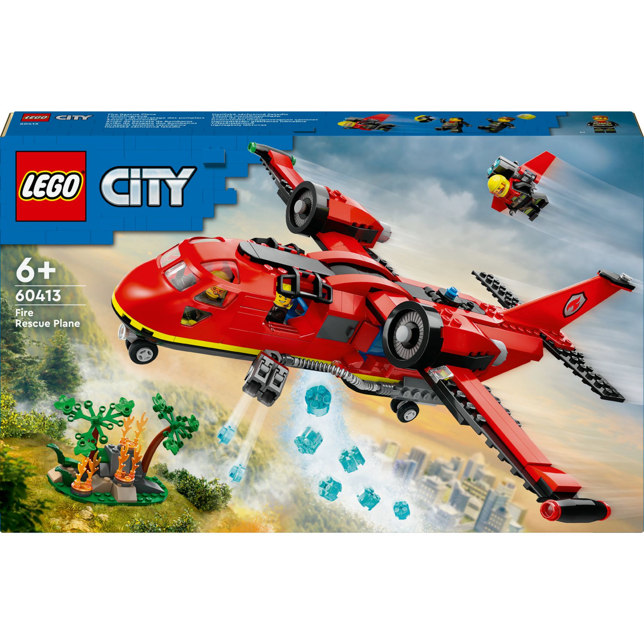 LEGO City 60405 L'Hélicoptère des Urgences, Jouet pour Enfants